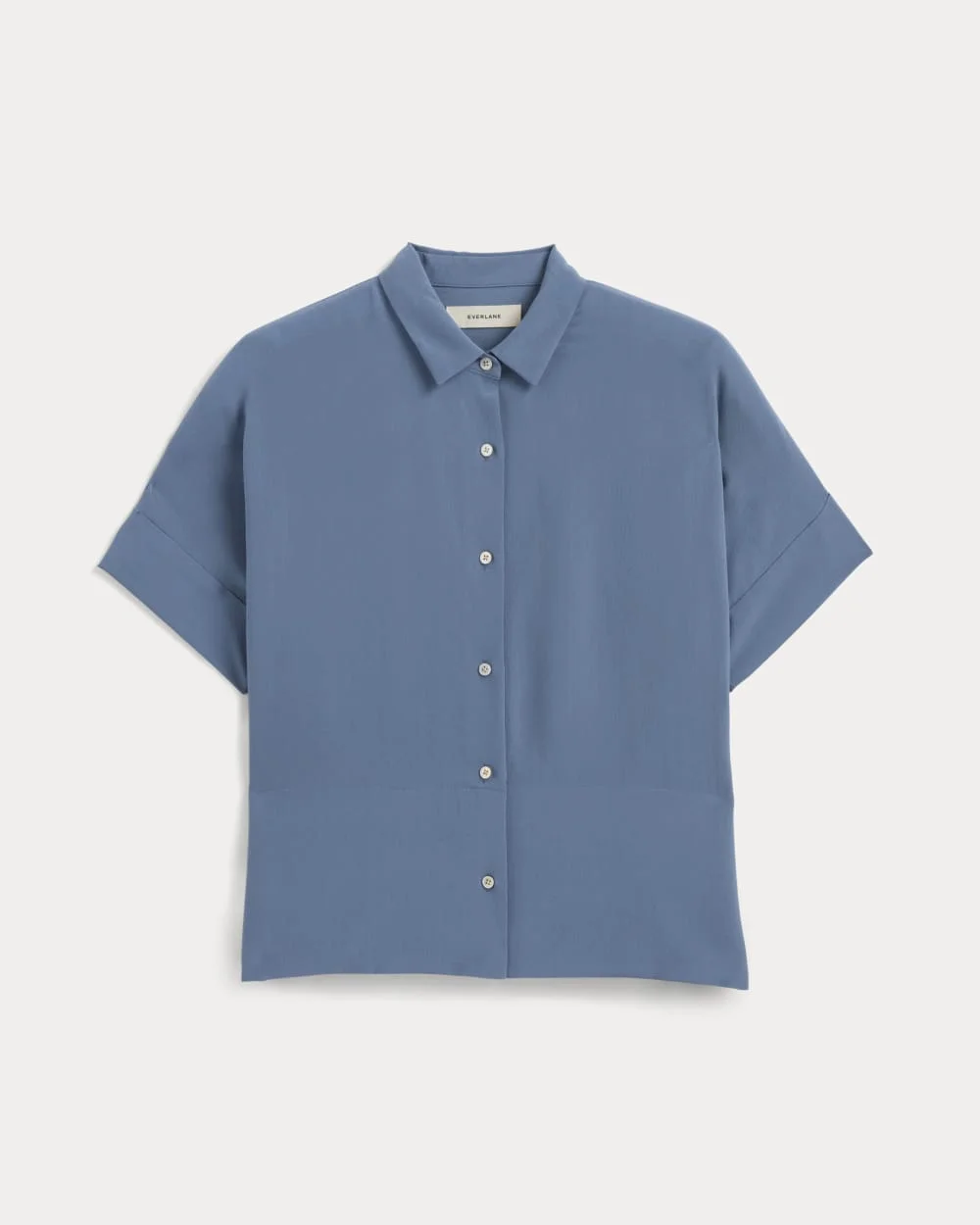 THE BOXY SHIRT IN WASHABLE SILK - 1