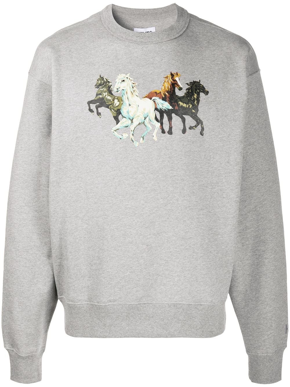 horse print sweatshirt - 1