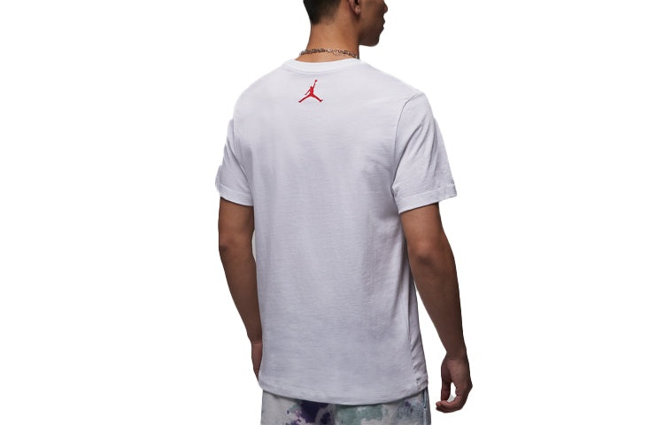 Air Jordan Sneaker T-Shirt 'White' FN3715-100 - 2