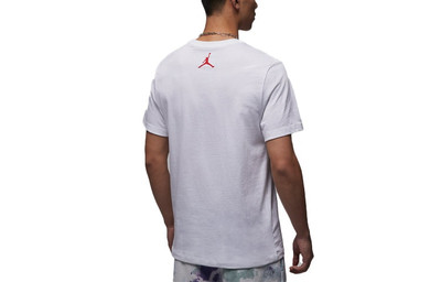 Jordan Air Jordan Sneaker T-Shirt 'White' FN3715-100 outlook