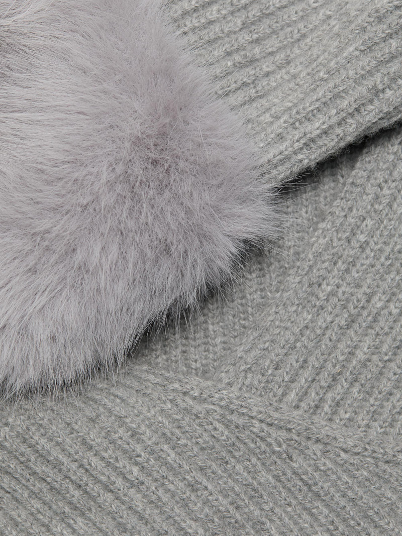 Women's Lisa Ribbed Wool-Blend Sweater - Heather Grey 7