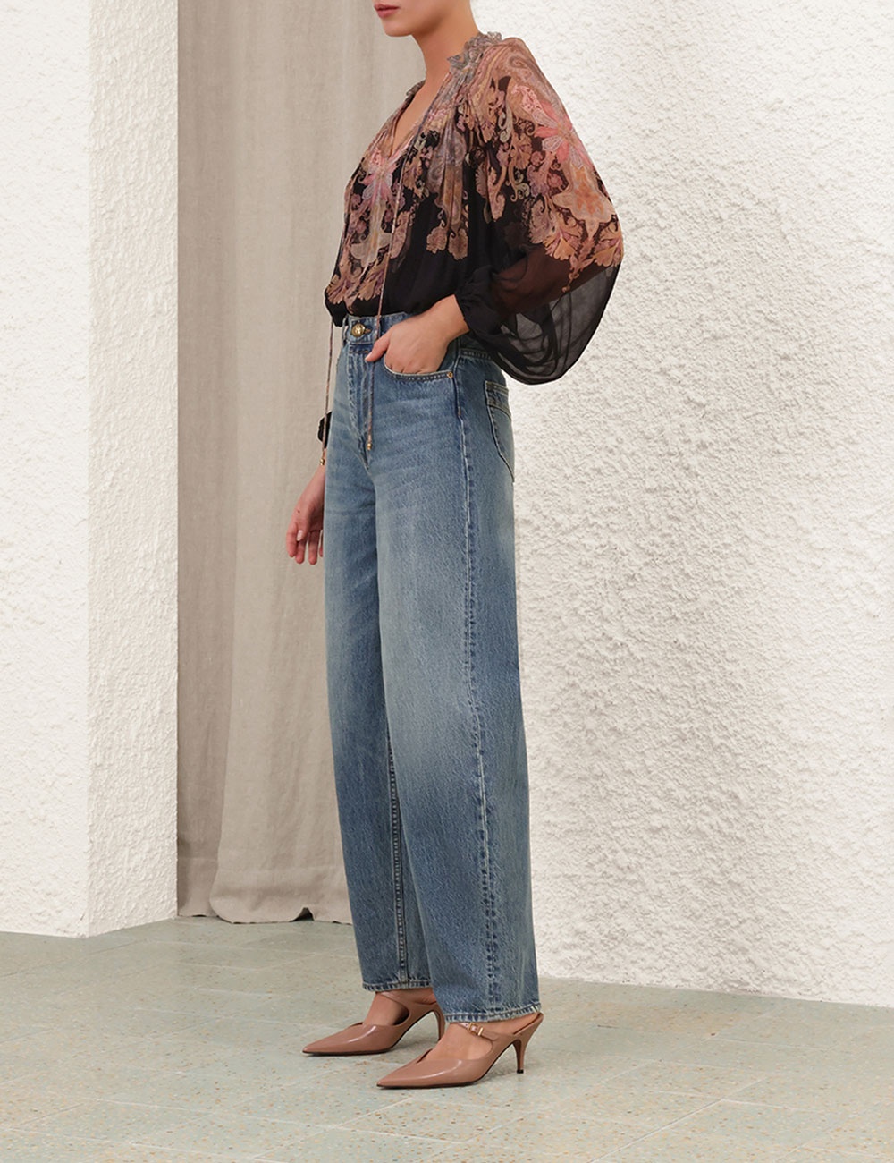 ILLUSTRATION BILLOW BLOUSE - 9
