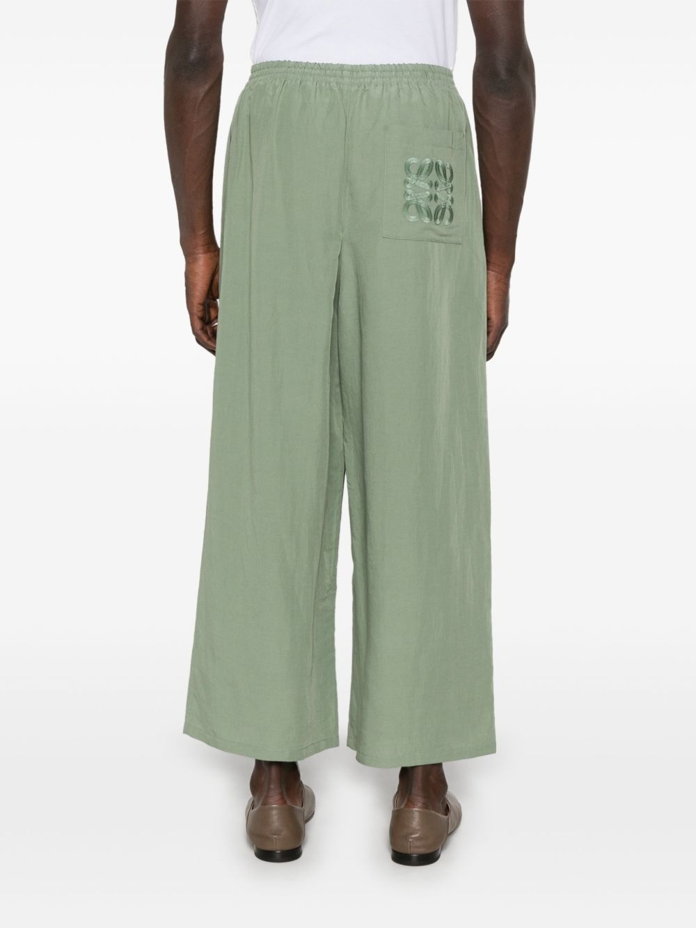 Anagram-patch trousers - 4