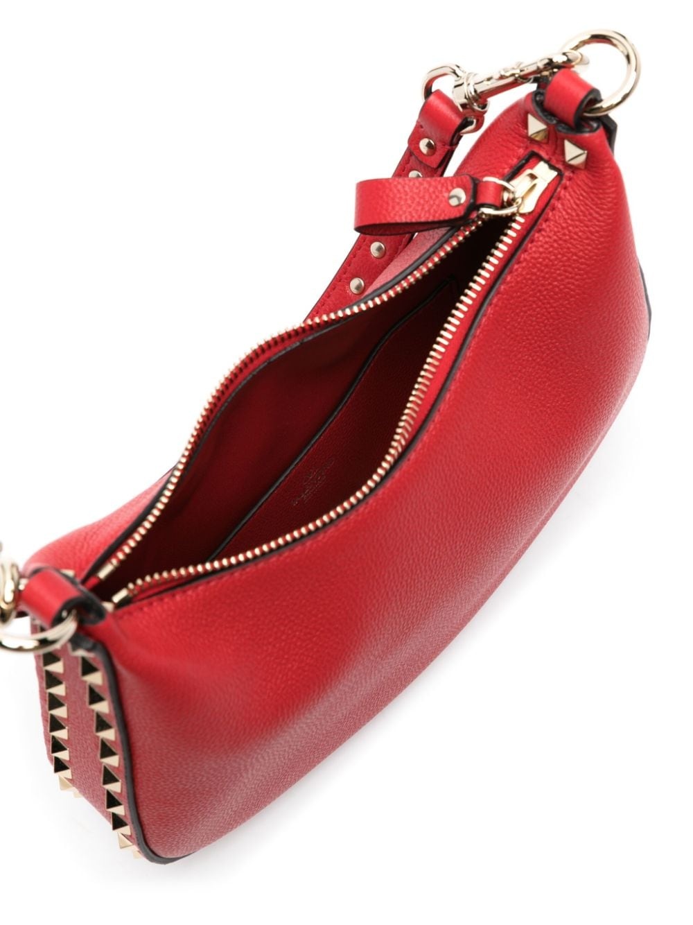 small Rockstud leather shoulder bag - 5