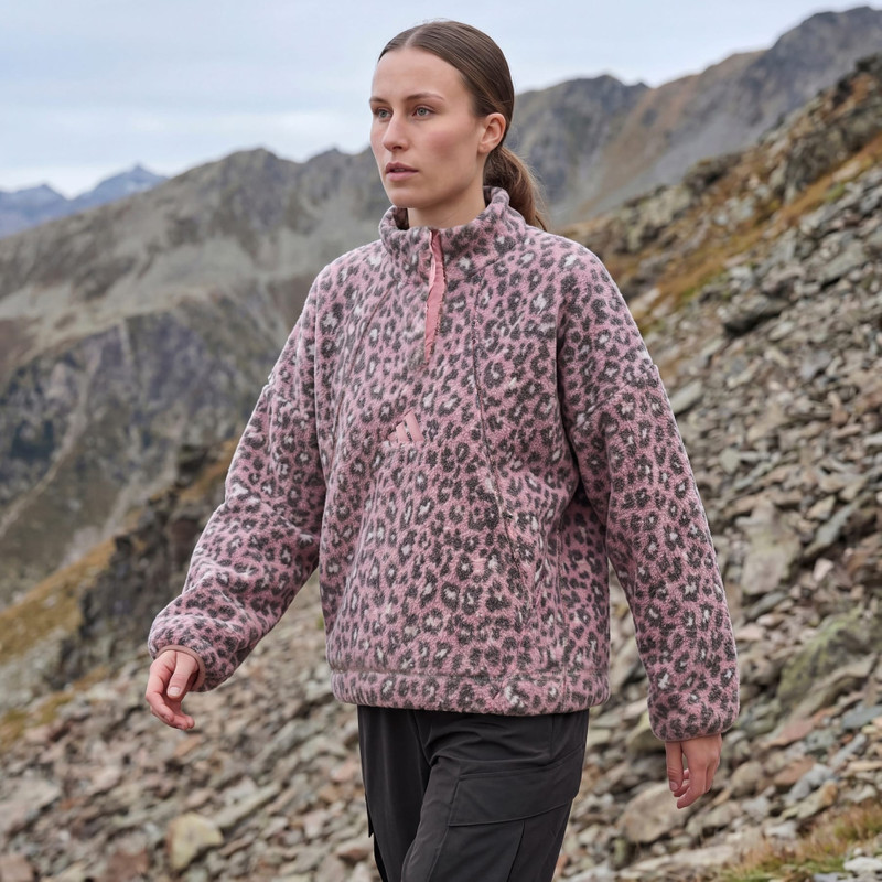 Terrex Xploric CLIMAWARM High Pile Snap Pullover 4