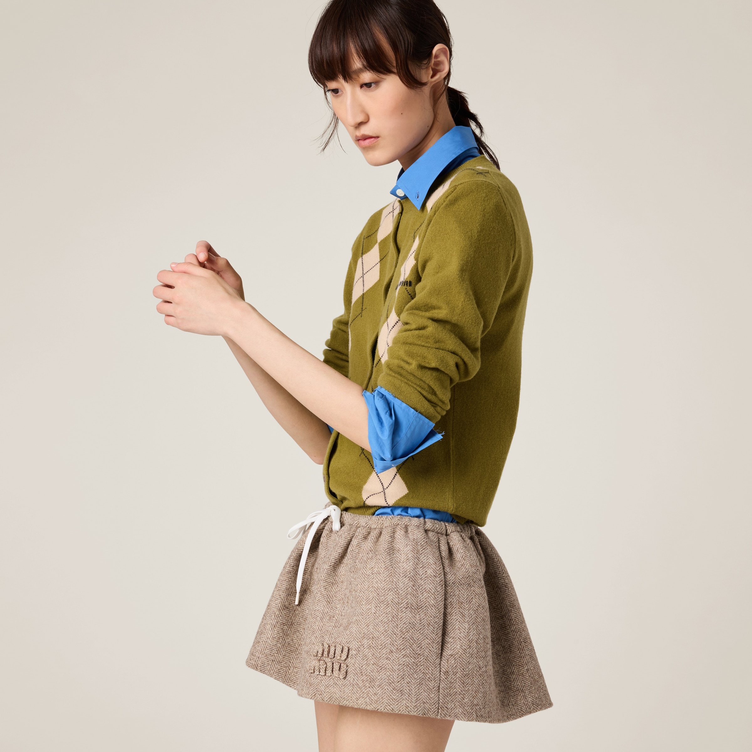 Cashmere knit cardigan - 5