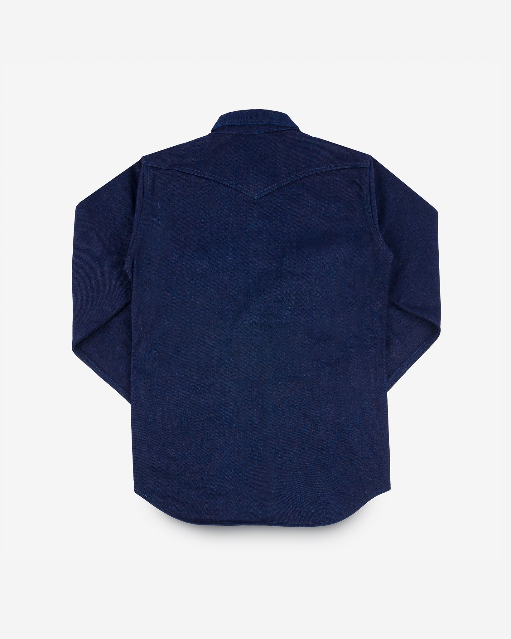 IHSH-409-IB 19oz Selvedge Denim CPO Shirt - Indigo/Black - 5
