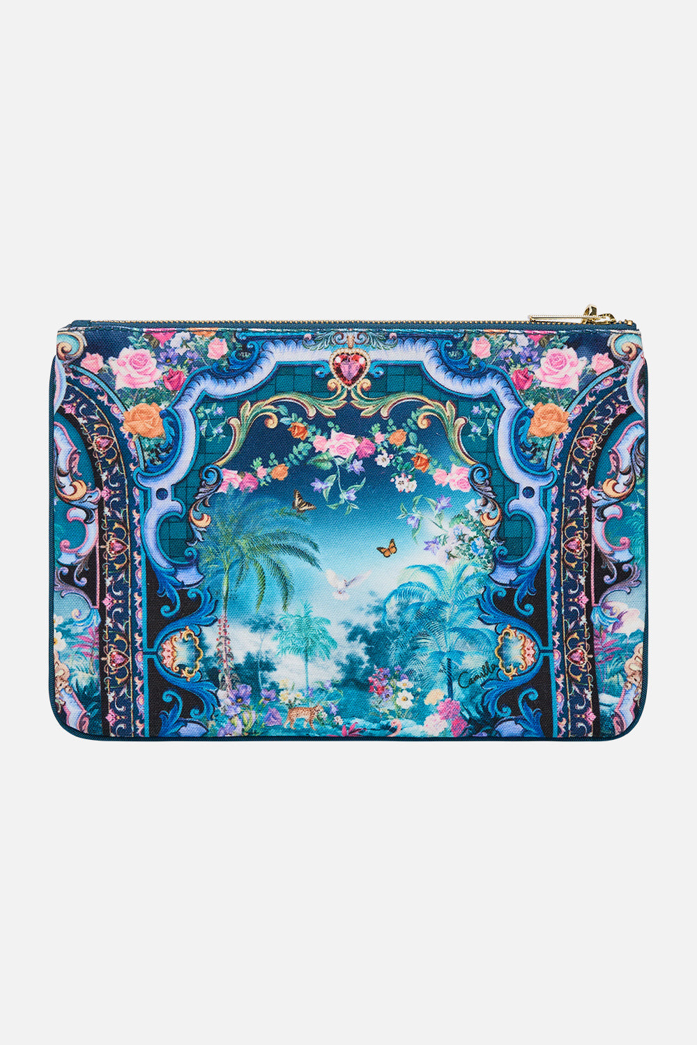 SMALL CANVAS CLUTCH - 3