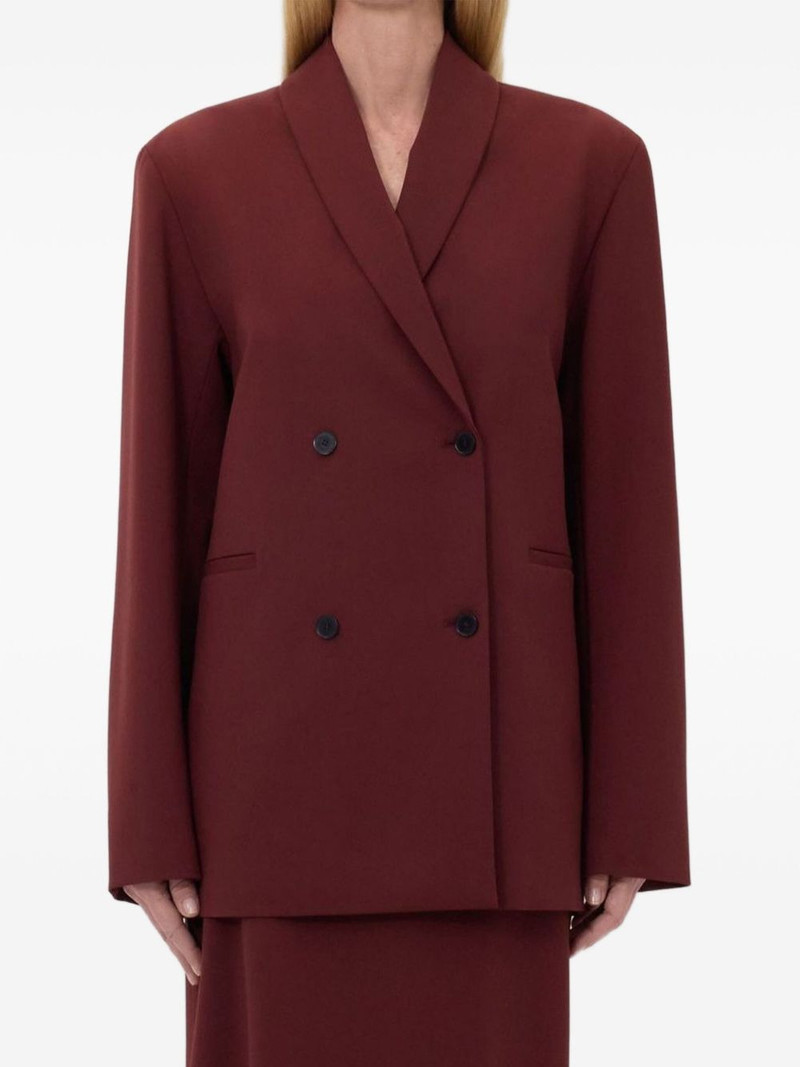 Loulou de Saison double-breasted blazer outlook