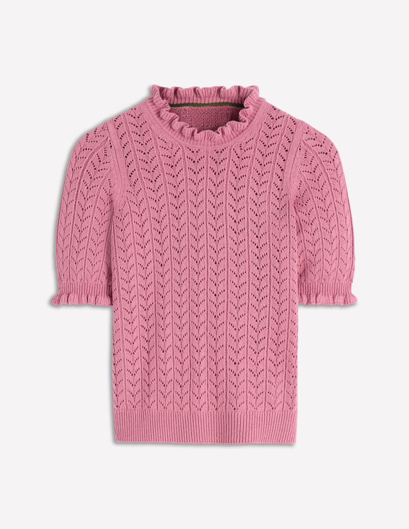 Eloise Frill T-Shirt-Spring Blossom Pink 7
