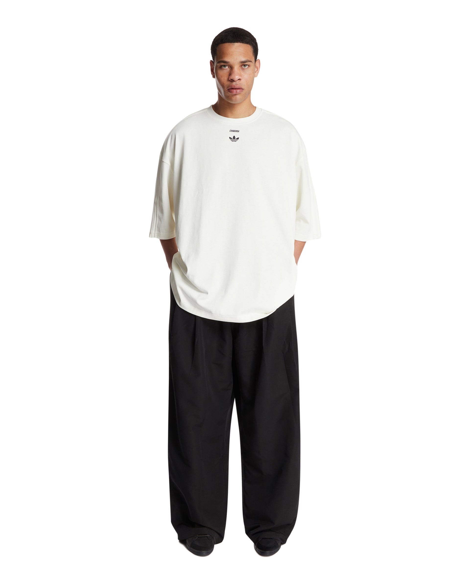 Adidas Originals x Willy Chavarria Oversized White T-Shirt - 2
