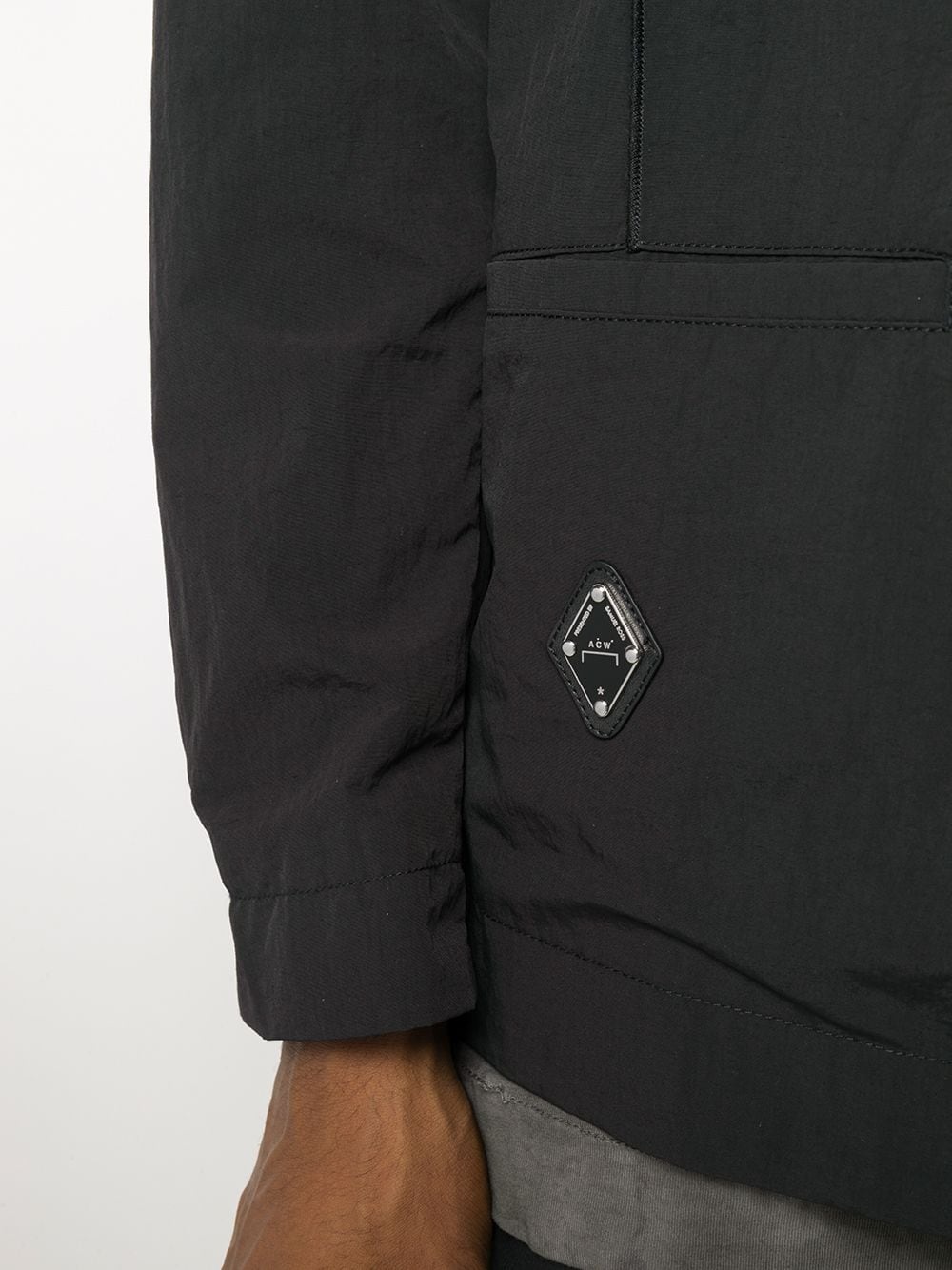 rhombus badge blazer - 5