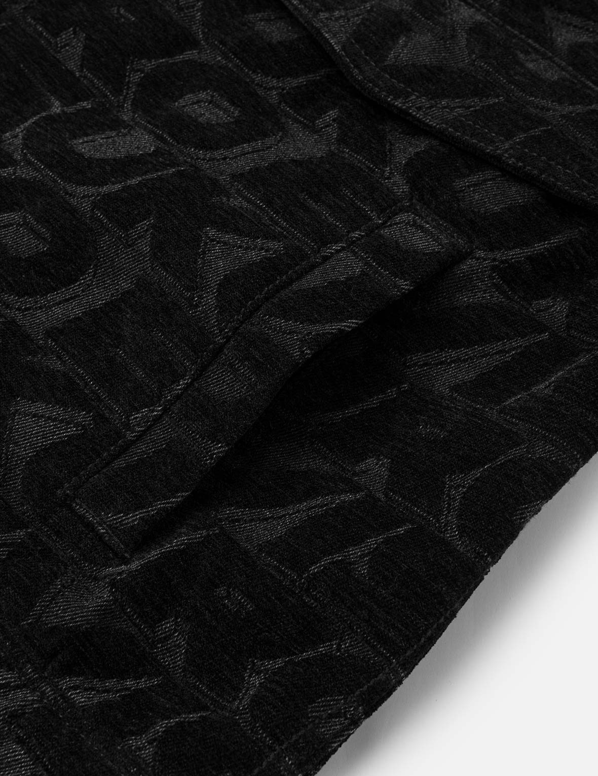 Allover EVISUKURO Jacquard Regular Fit Work Jacket - 12
