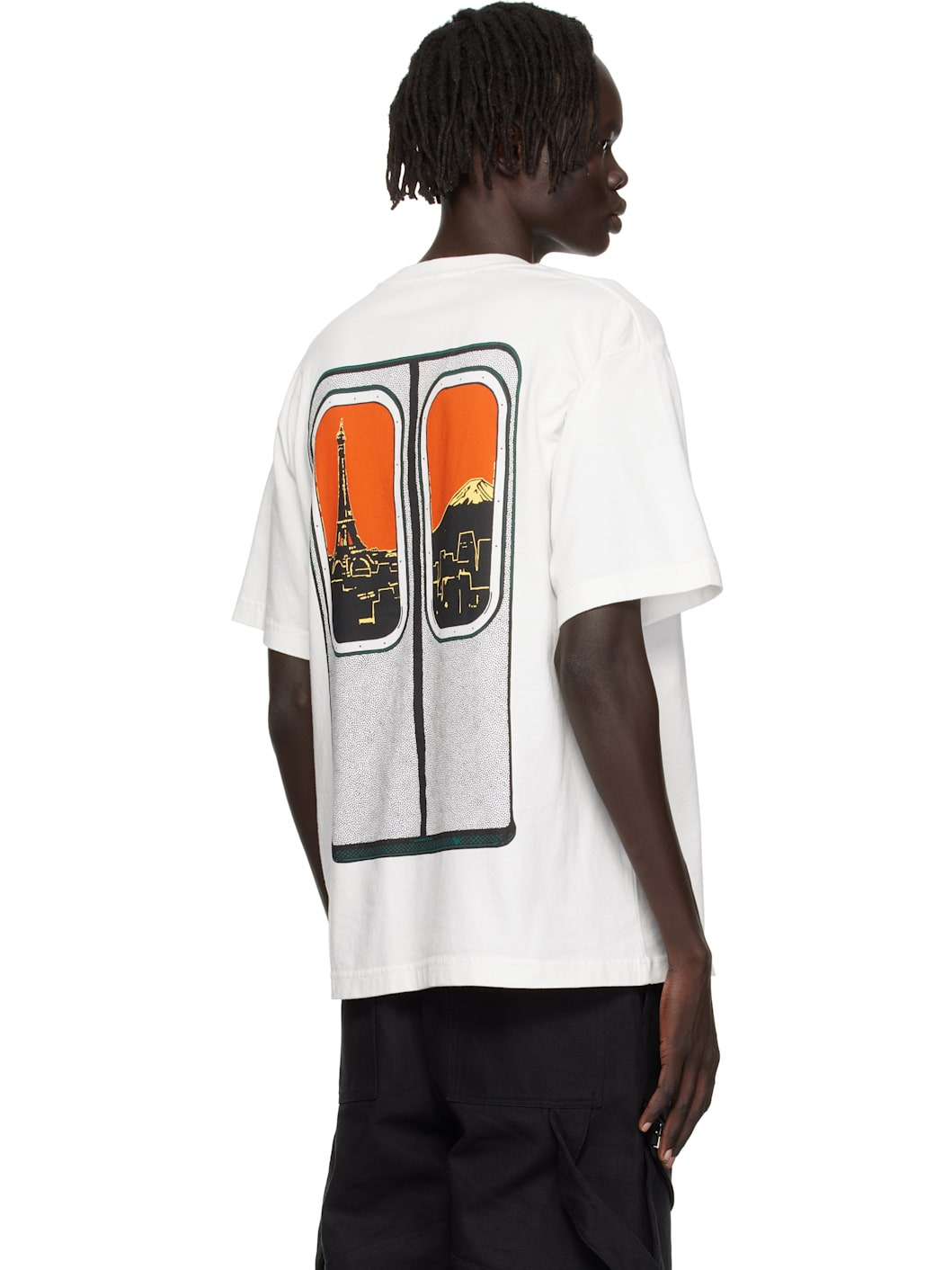 Off-White Kenzo Paris 'KENZO City' Oversized T-shirt - 3