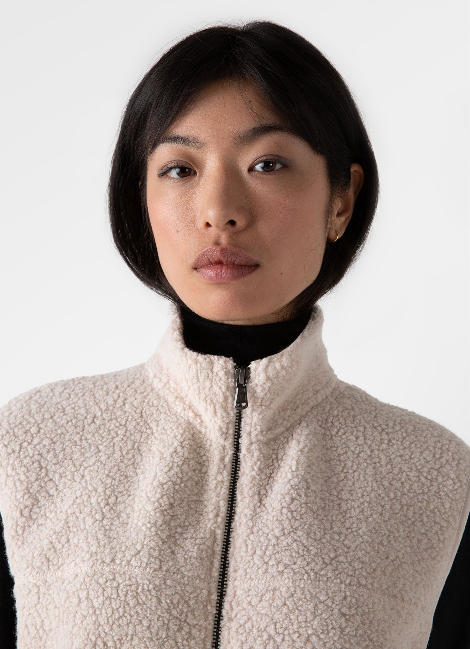 Wool Fleece Vest - 1