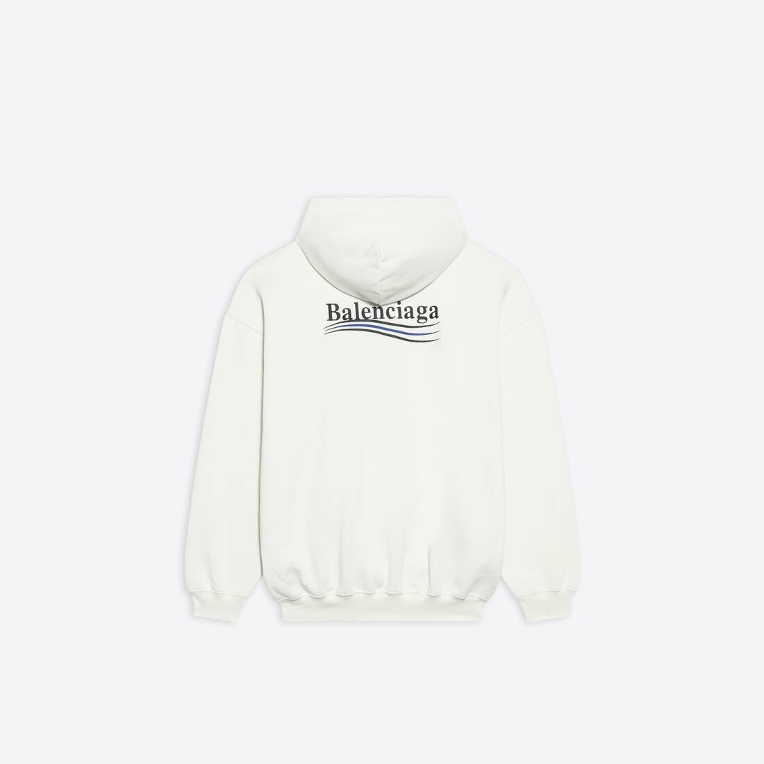 Women's Political Campaign Medium Fit Hoodie in White - 2