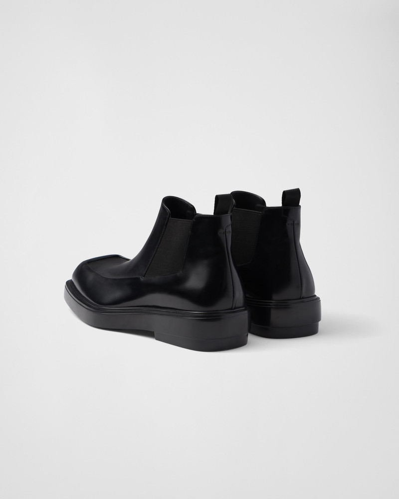 Brushed leather Chelsea boots 5