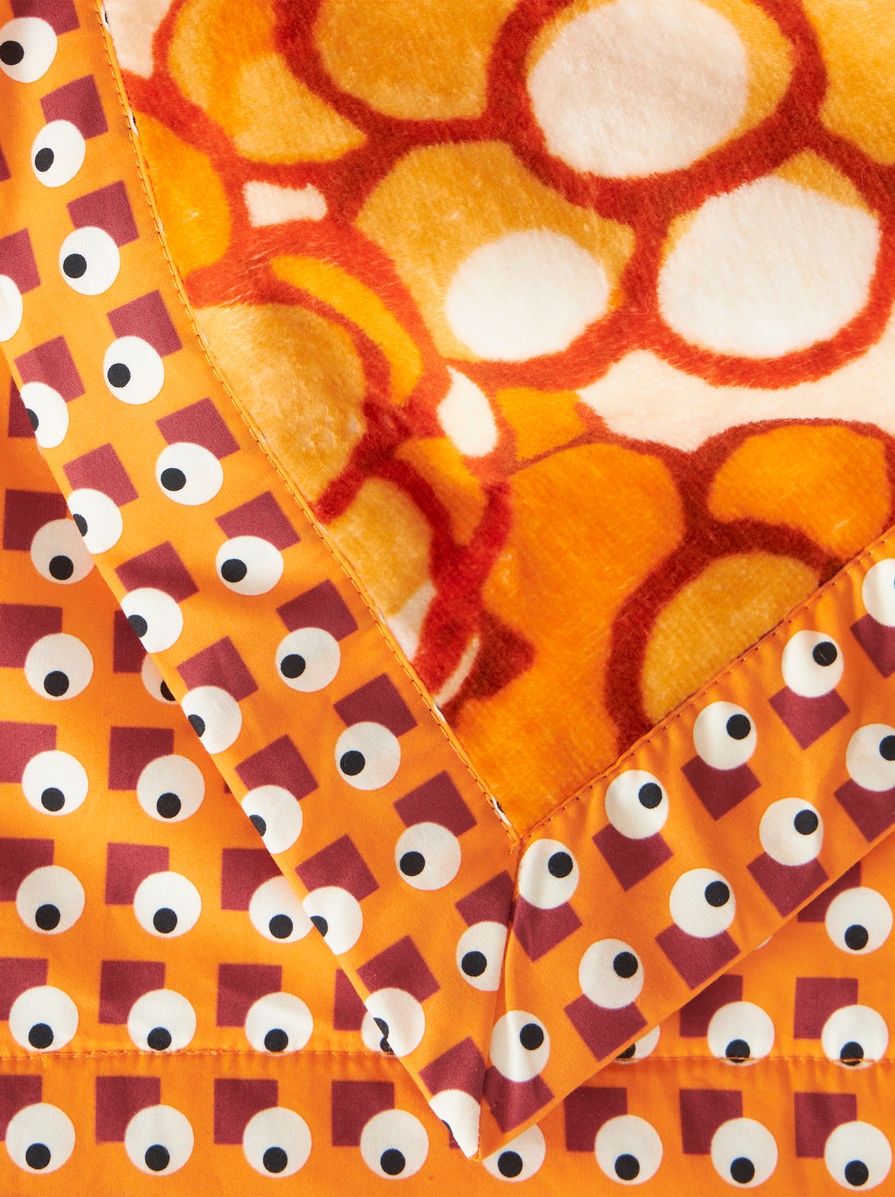 BEACH TOWEL WITH FOLIAGE PATTERNS - 3