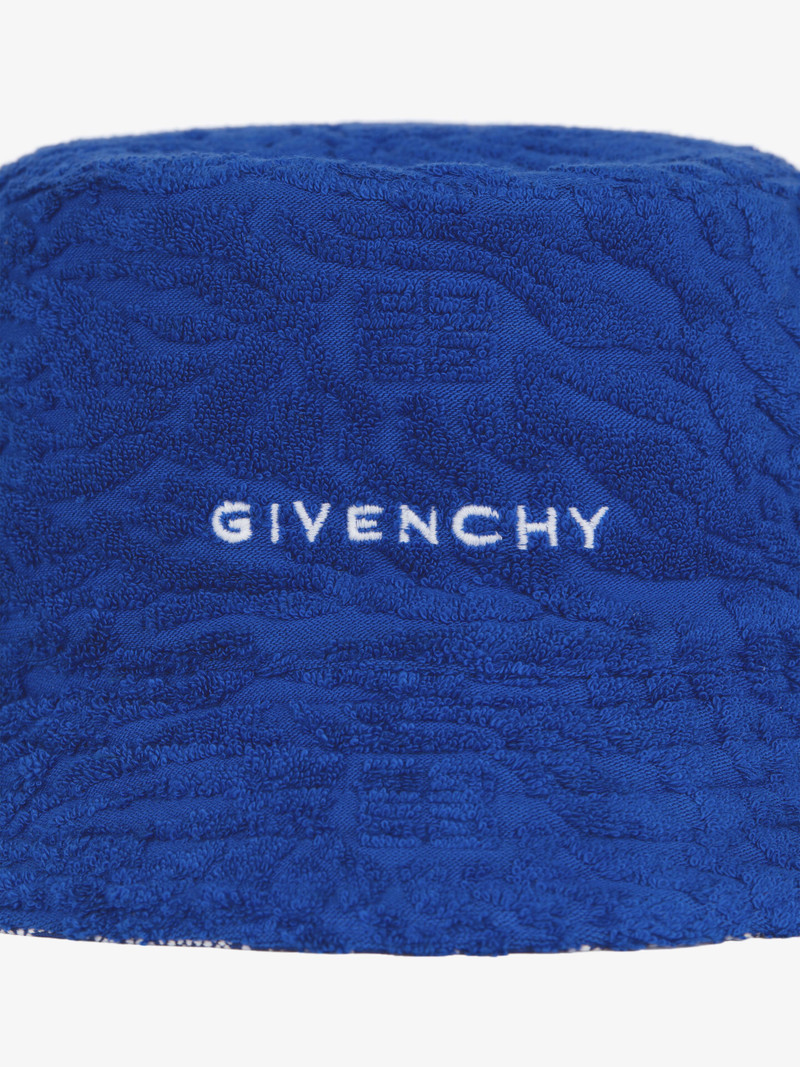 Givenchy REVERSIBLE BUCKET HAT WITH ANIMAL MOTIF outlook