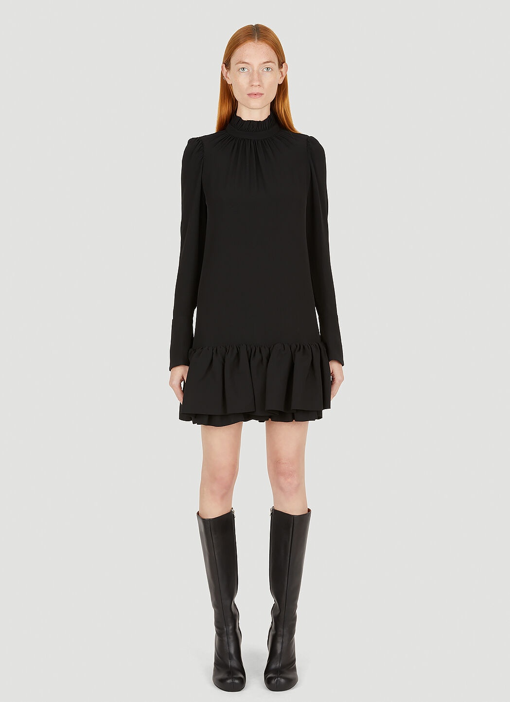 Ruffled Dress - 1