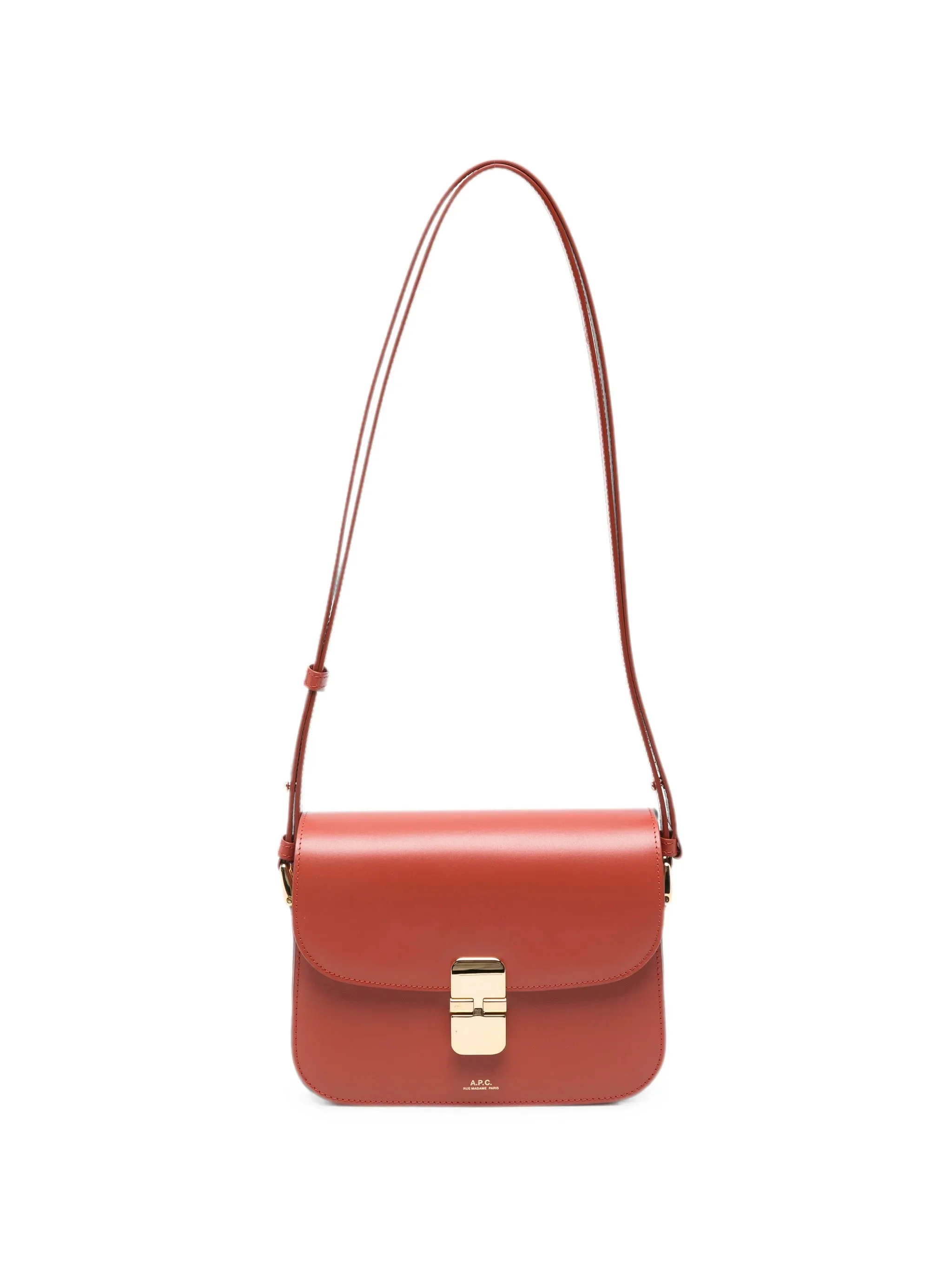 A.p.c. Grace Leather Shoulder Bag - 1