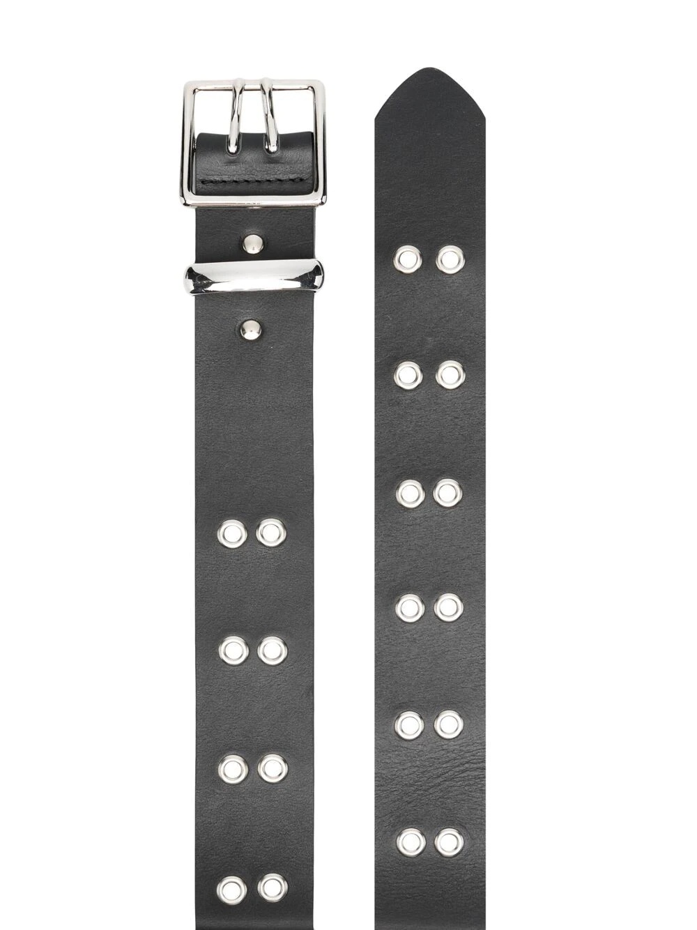 eyelet-embellished belt - 2