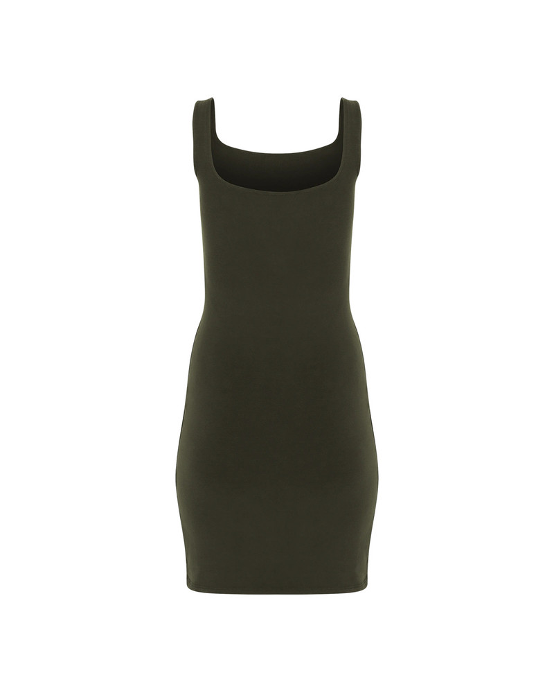 SQUARE NECK MINI MILITARY 3