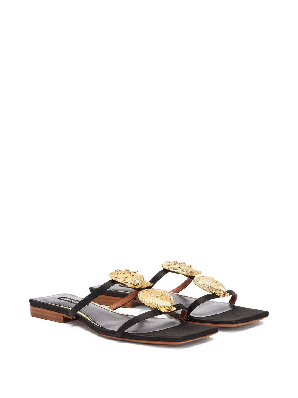 embellished flat sandals - 2