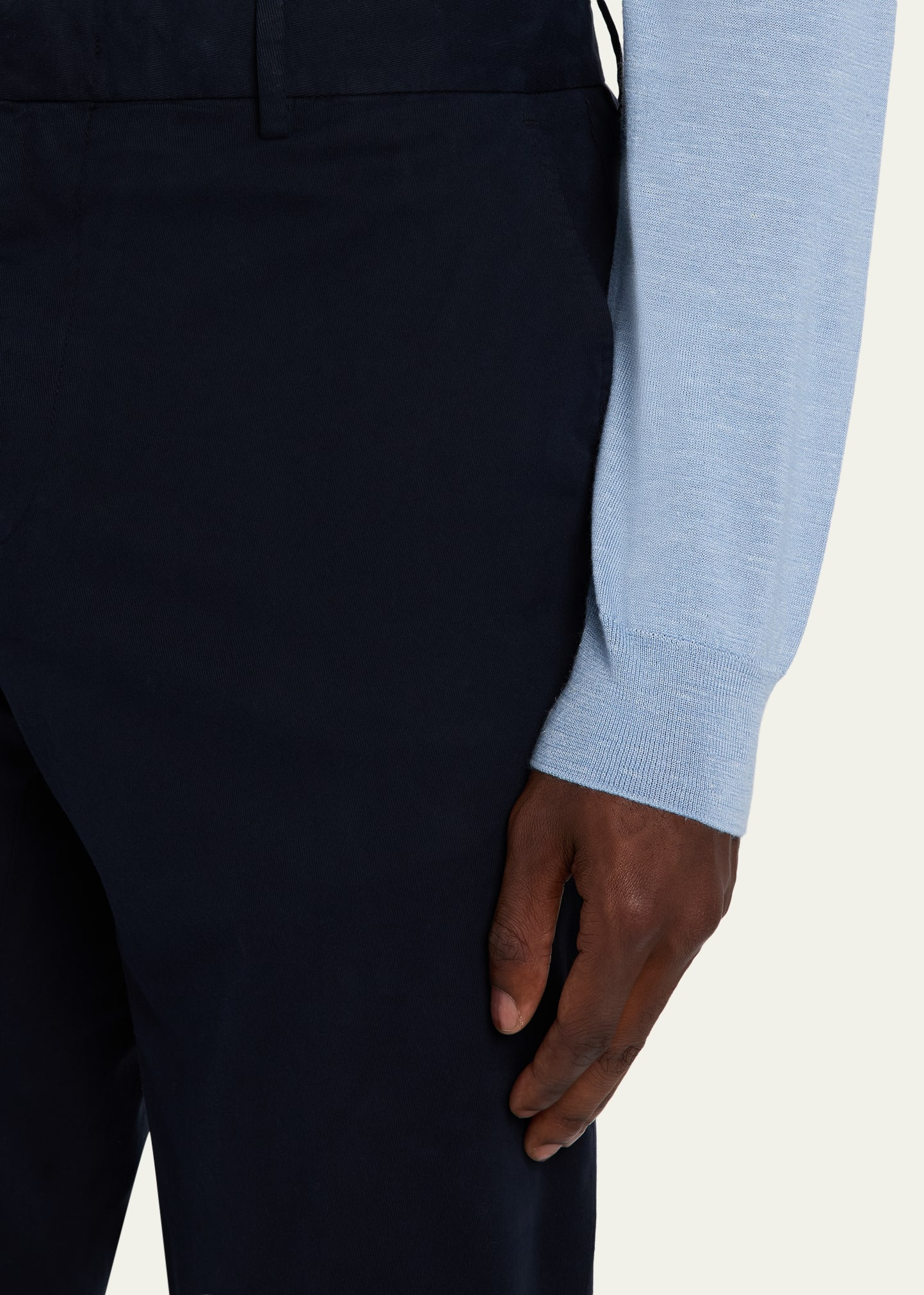 Men's Slim Flat-Front Pants - 5