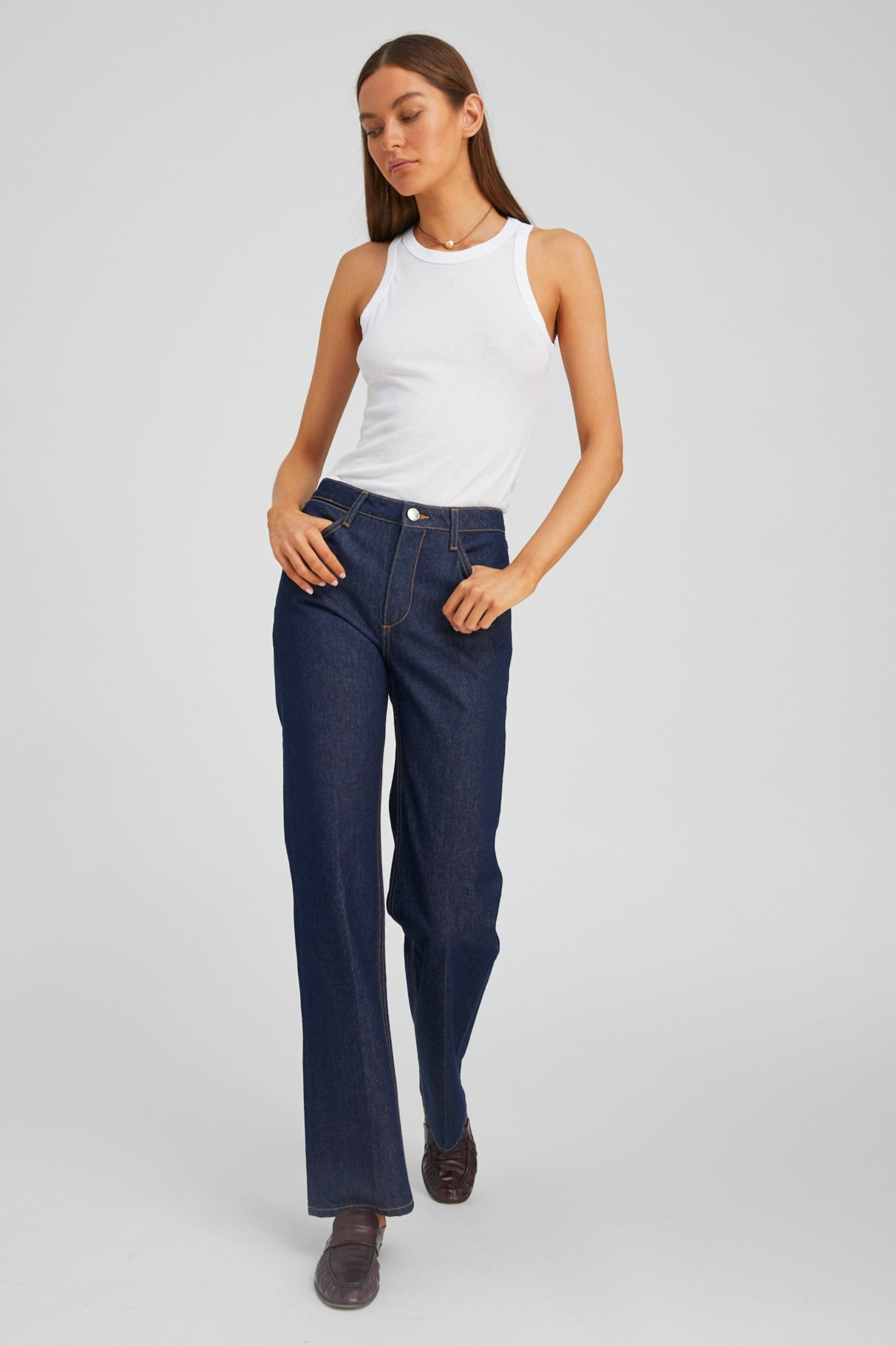 JANE LOOSE STRAIGHT DENIM - 2