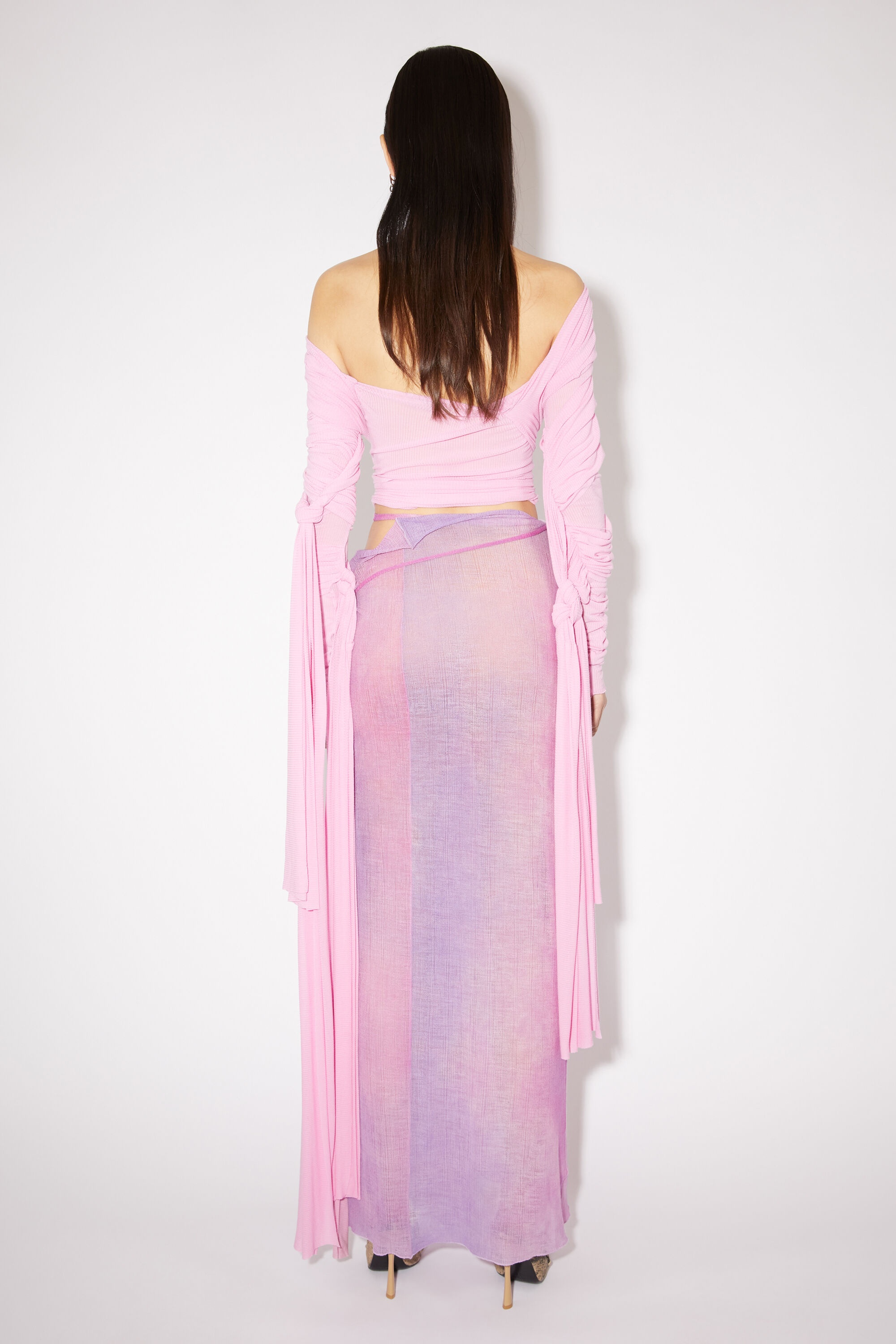 Wrap skirt - Orchid purple - 3