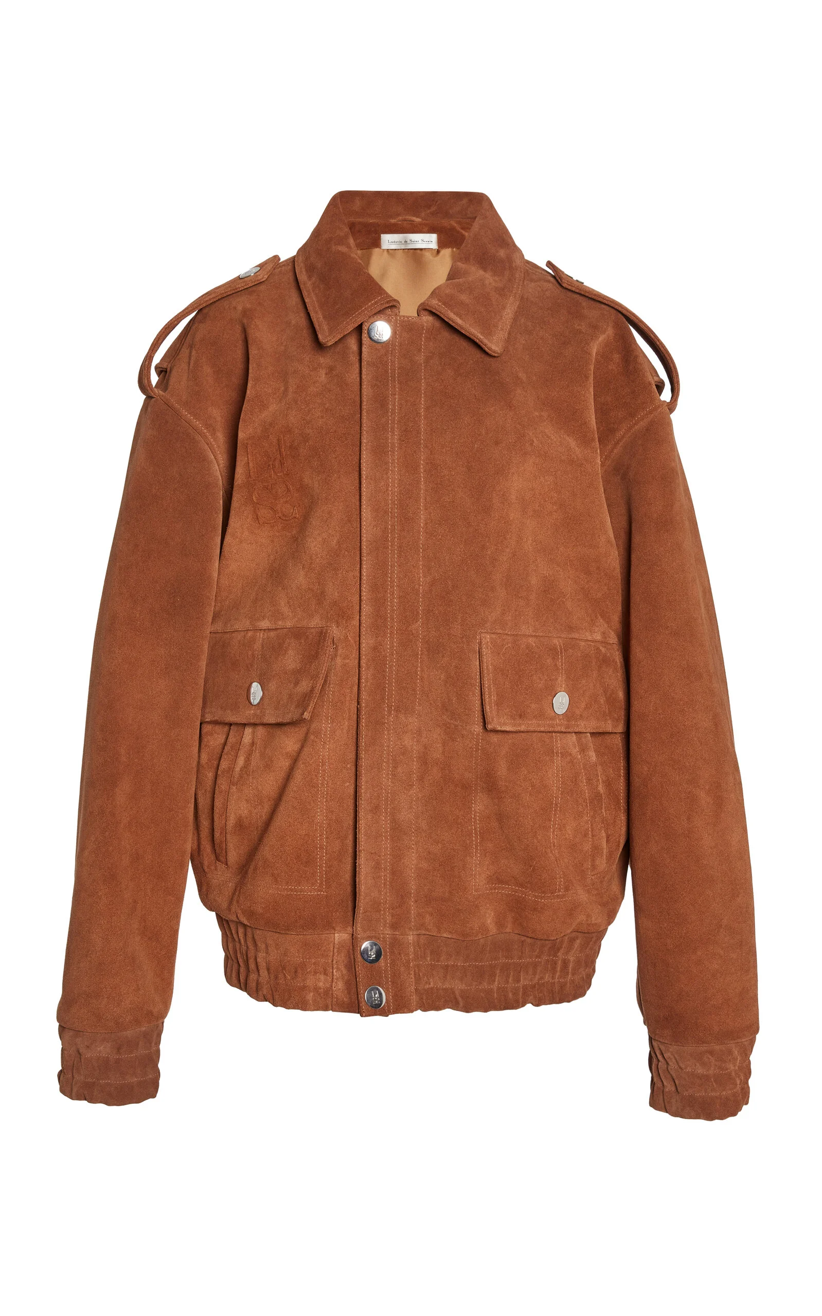 Robert Leather-Suede Bomber tan - 1