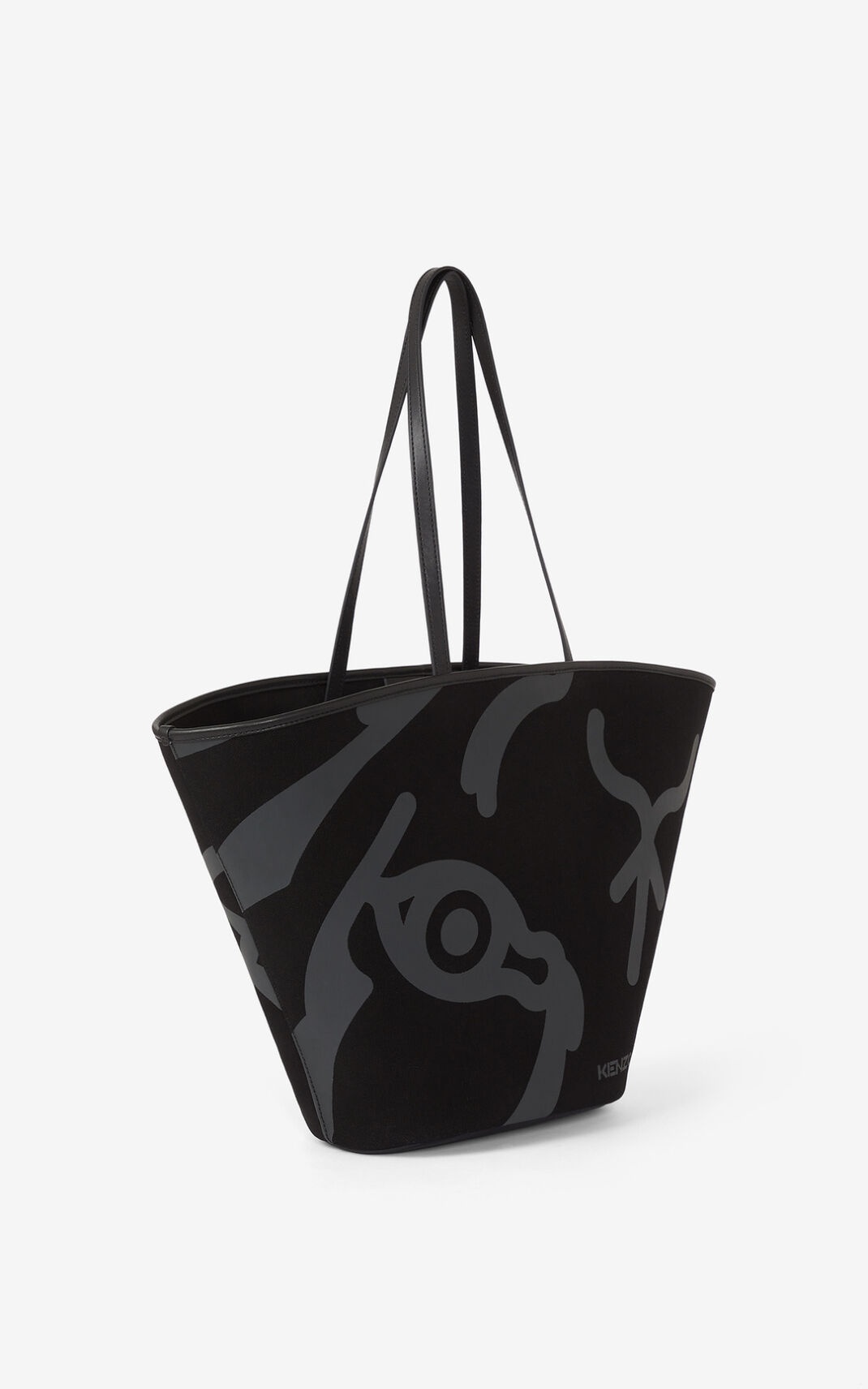 Large KENZO Arc canvas tote bag - 4