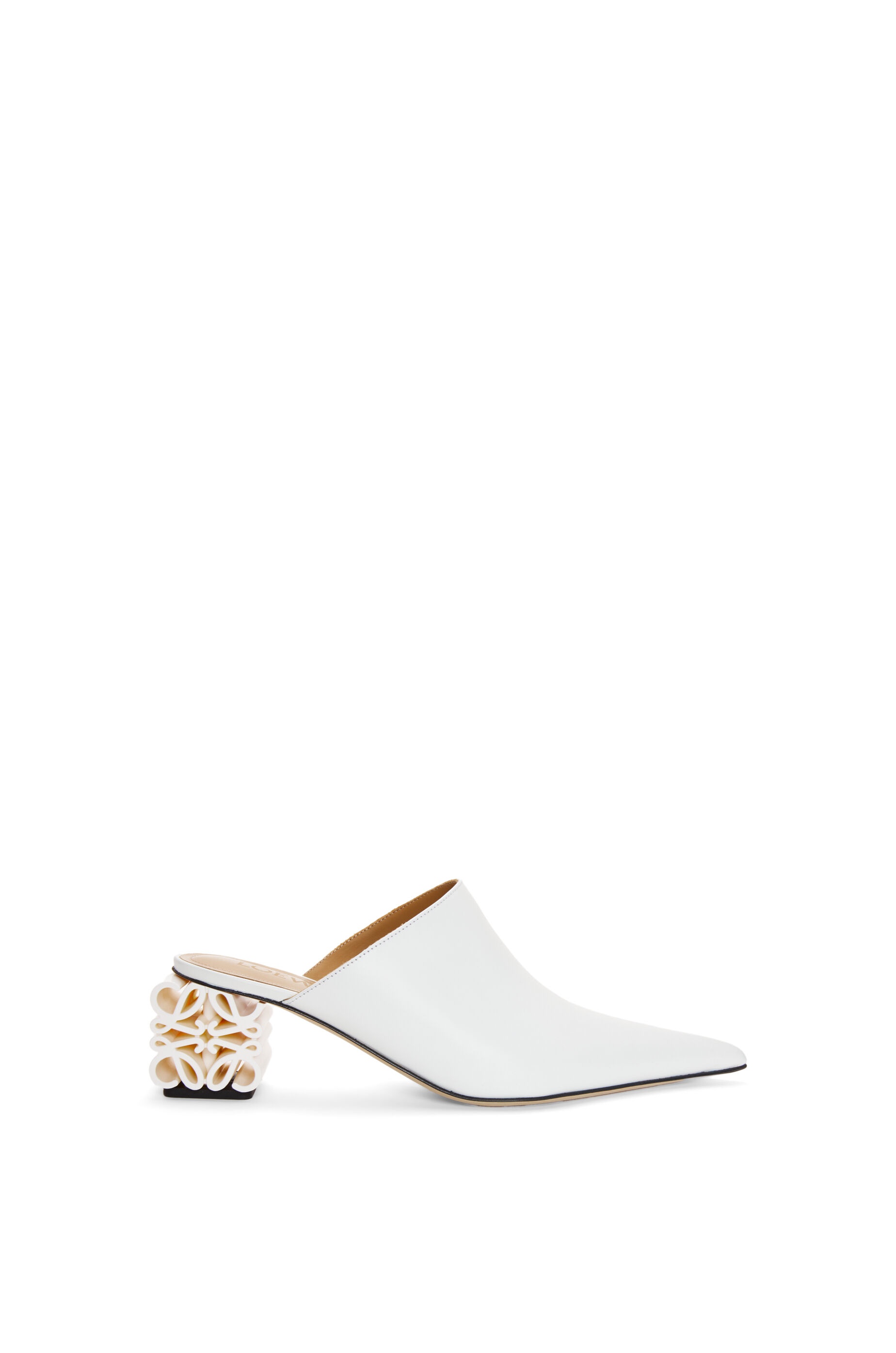 Anagram heel mule in calfskin - 1