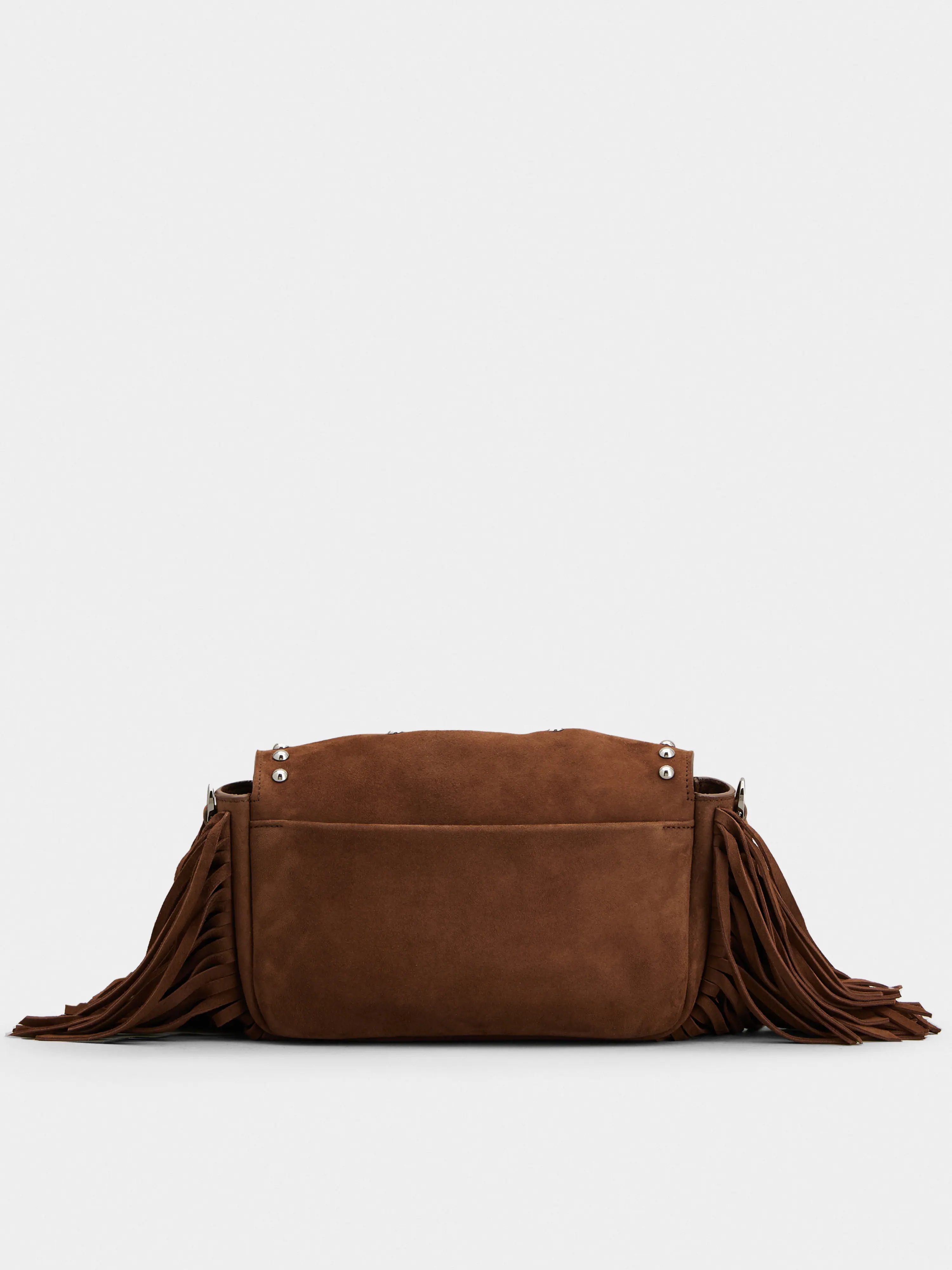 Viv' Choc Mini Bag in suede - 5