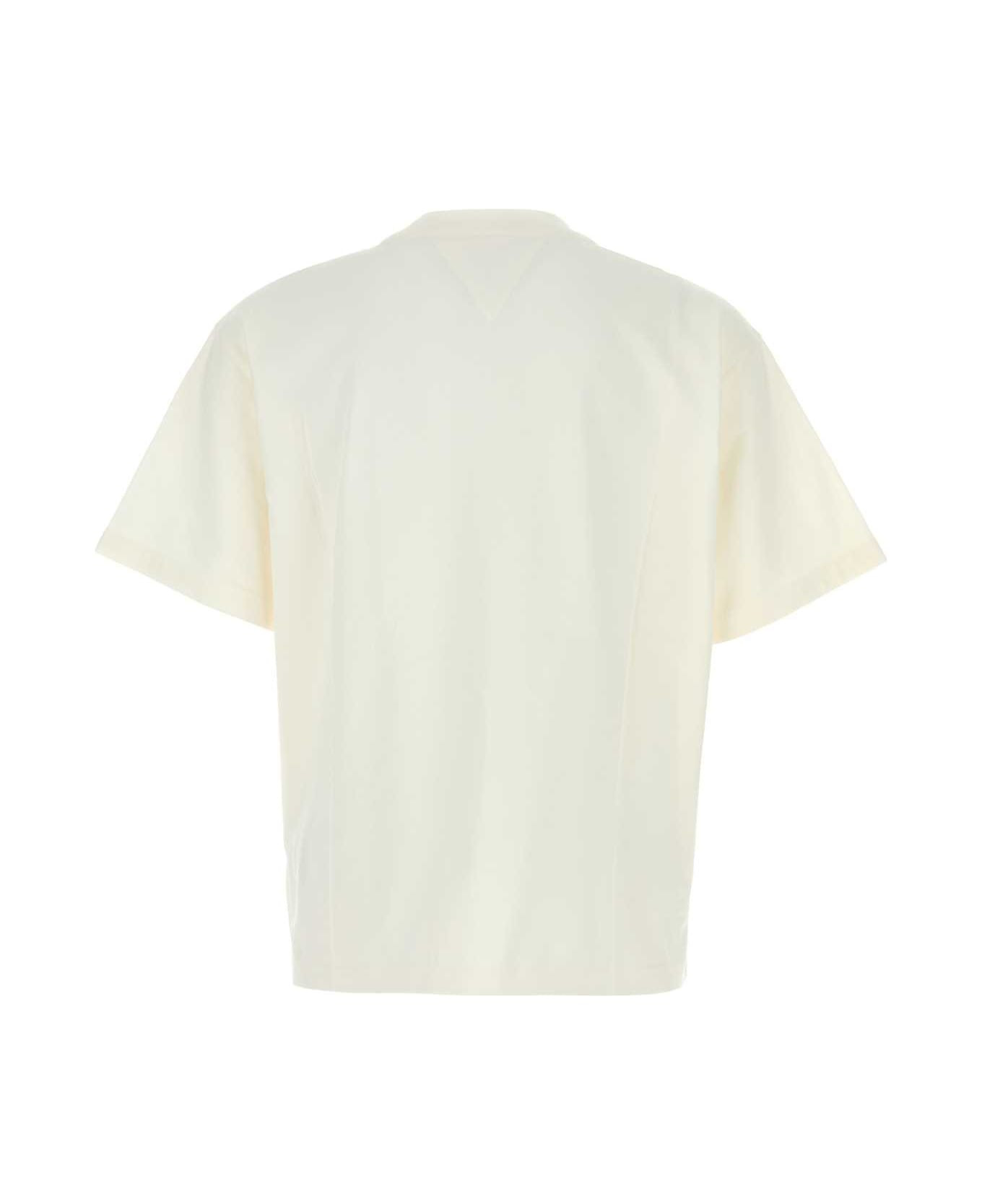 White Cotton T-shirt - 2