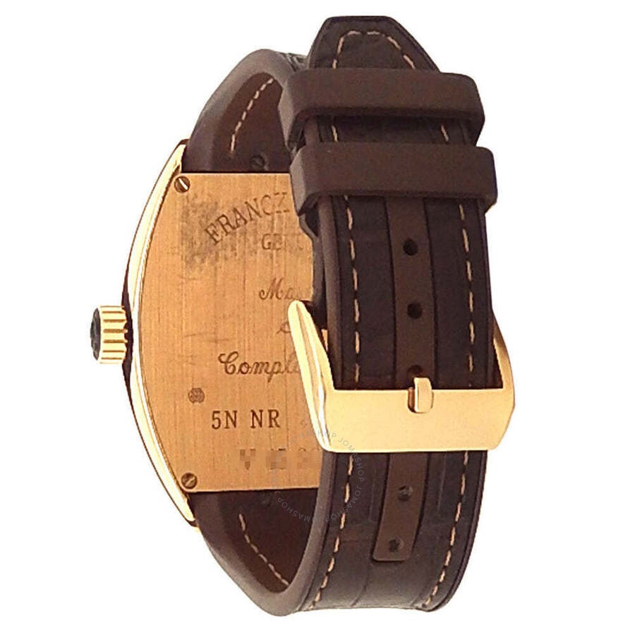 Pre-owned Franck Muller Vanguard Automatic Black Dial Men's Watch V 45 SC DT - 4