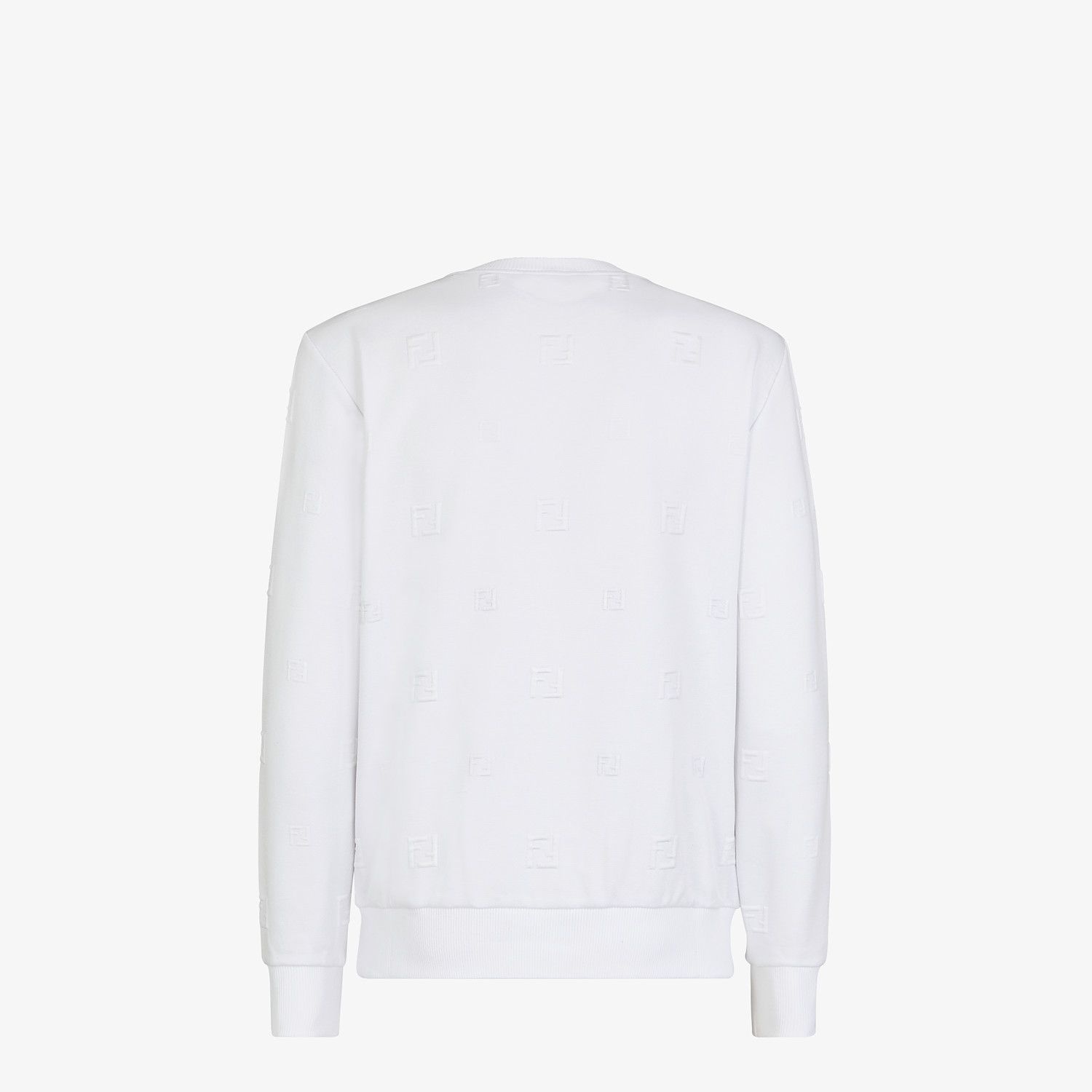 White cotton sweatshirt - 2