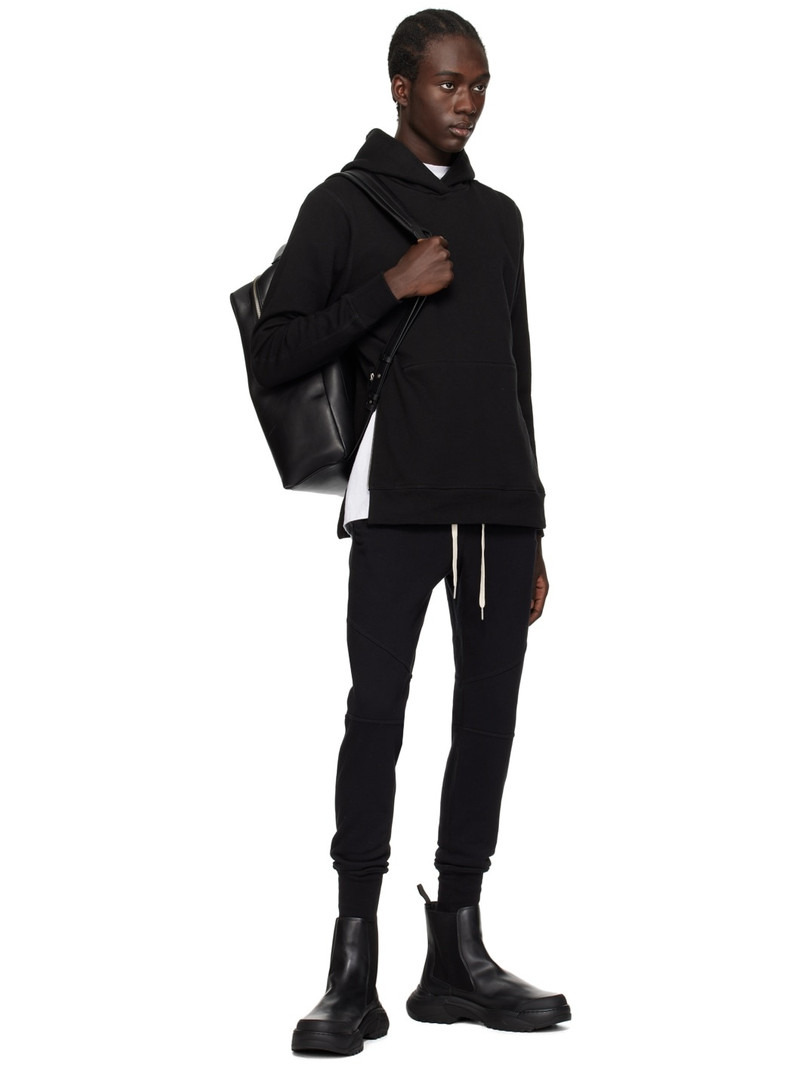 John Elliott Black Villain Hoodie outlook