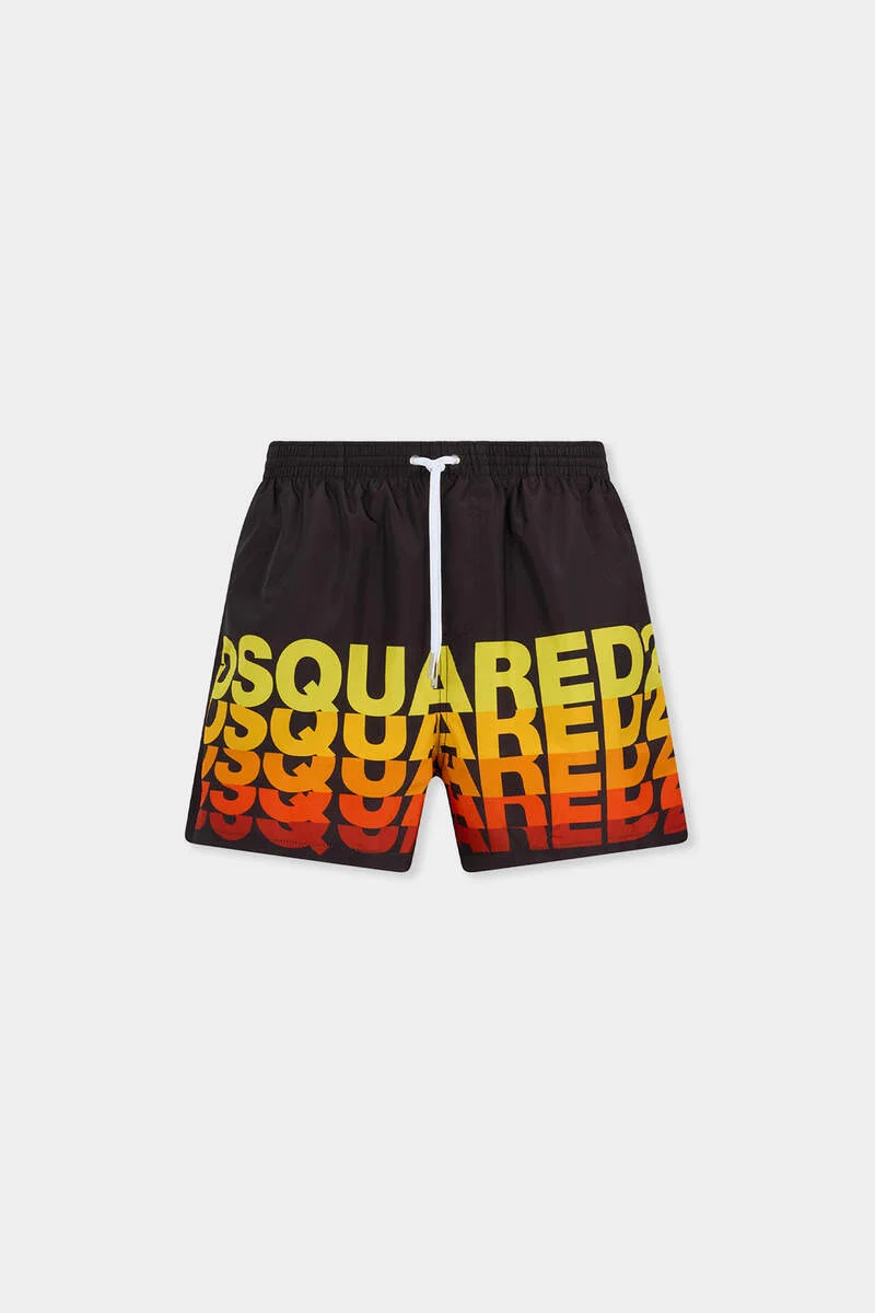 DSQUARED2 LOGO MIDI SWIM BOXER - 1