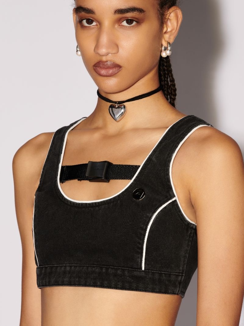 Denim Bra Top - 6