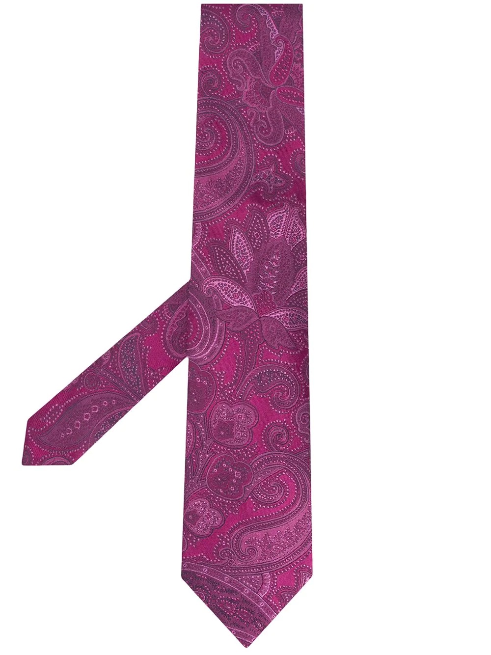 Paisley silk tie - 1