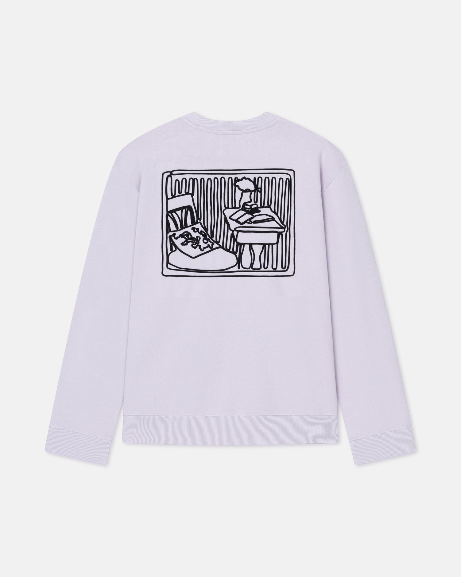 Printed Cotton-Fleece Sweatshirt - 4