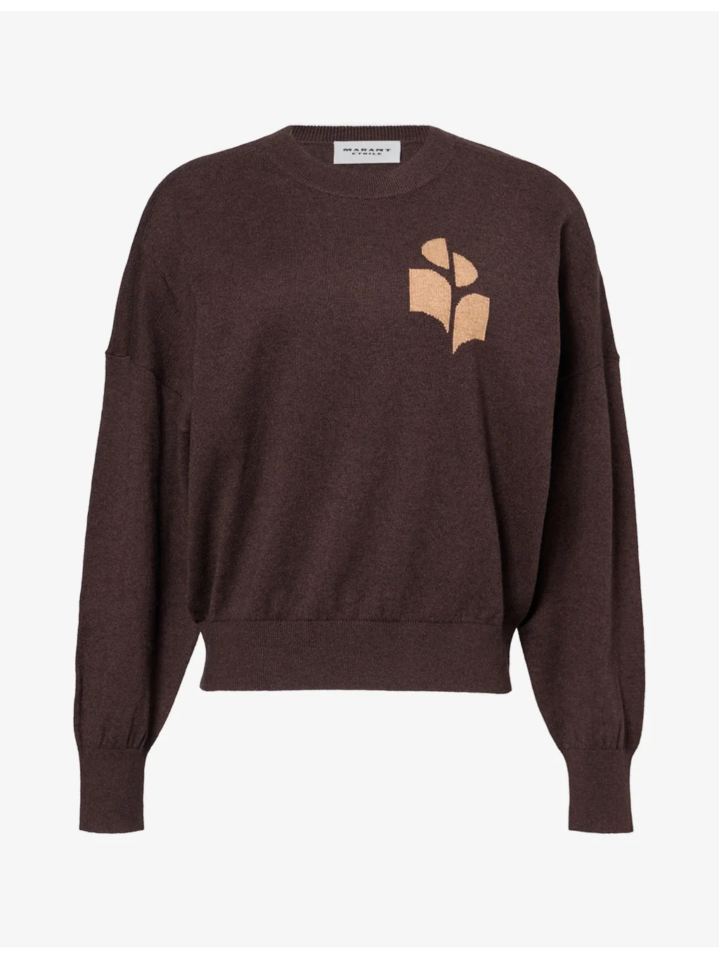 Marisans Logo-Intarsia Cotton-Blend Jumper - 1