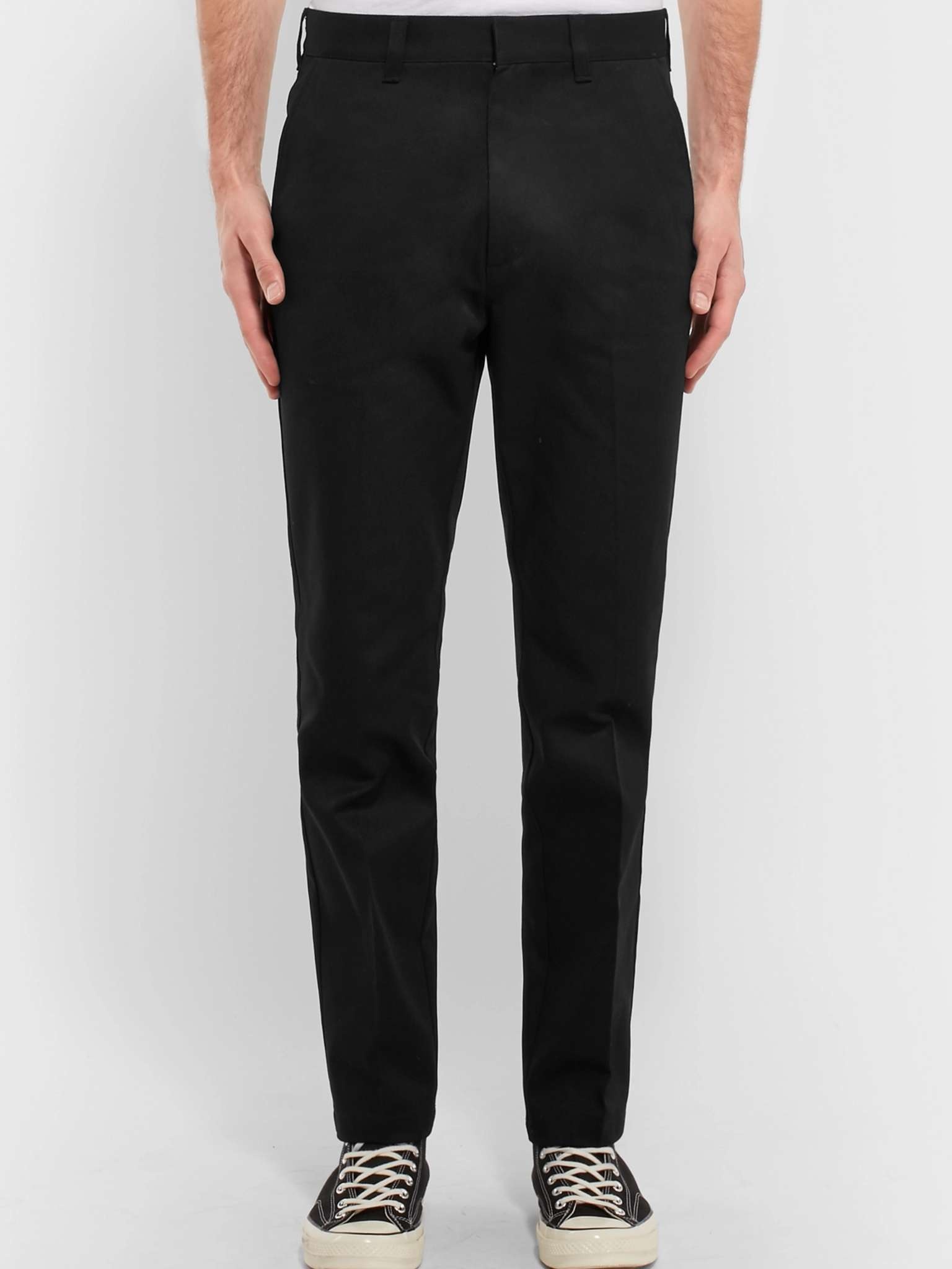 WACKO MARIA Zack Straight-Leg Twill Trousers - GP-104-A-BLANKLINE