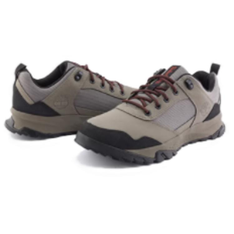 Timberland Lincoln Peak Lite Fabric and Leather Low Hiking Sneakers 'Grey' A5QH7 - 4
