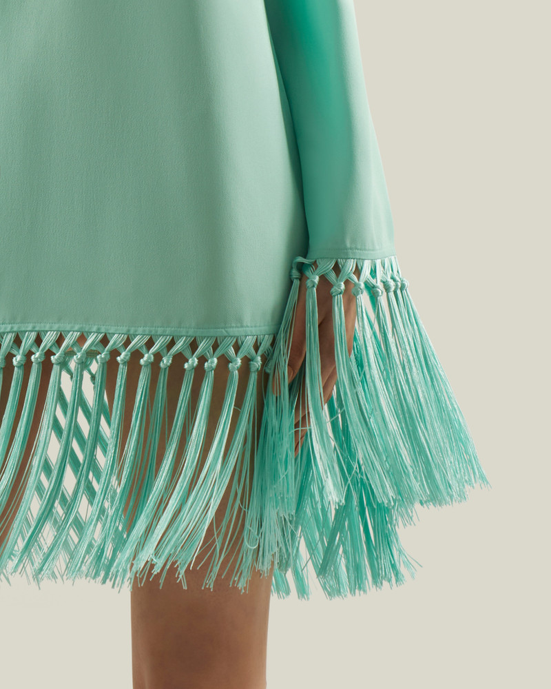 Claudia Dress in Acqua 4