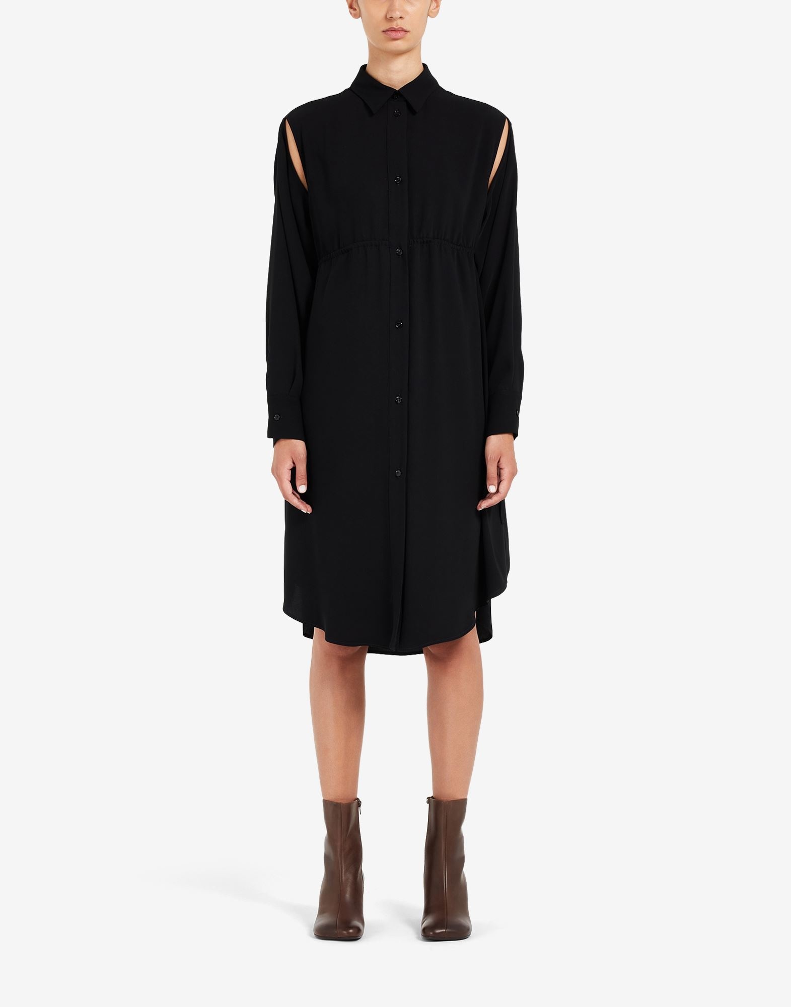 Fluid shirt dress - 2