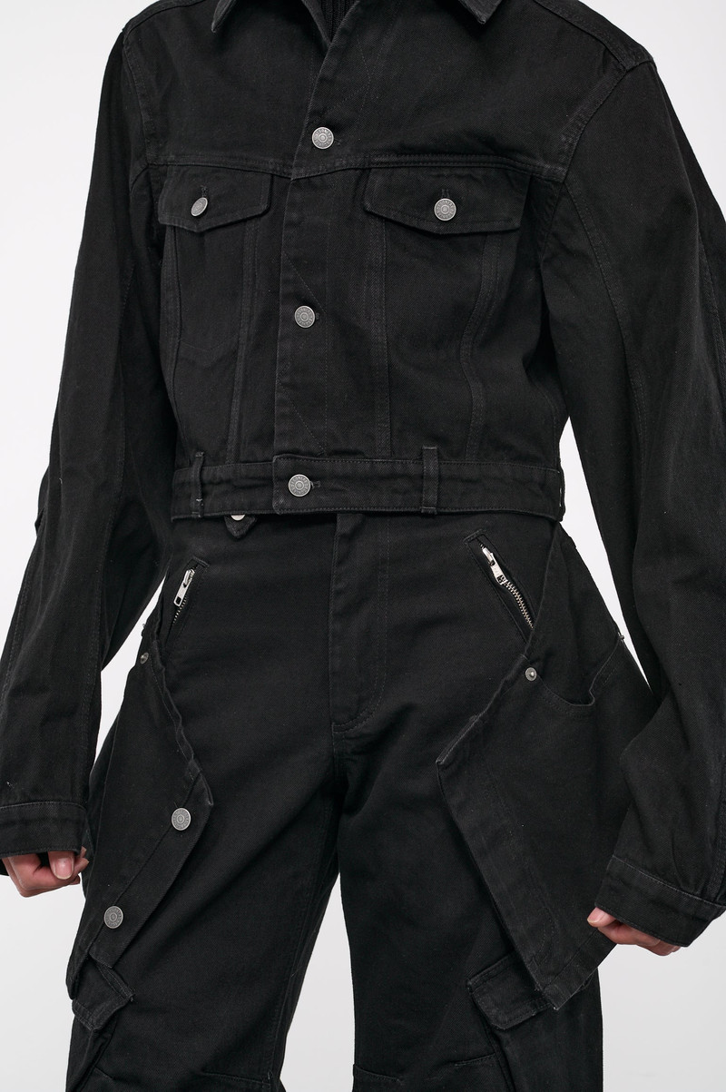 Deconstructed Denim Jacket 5