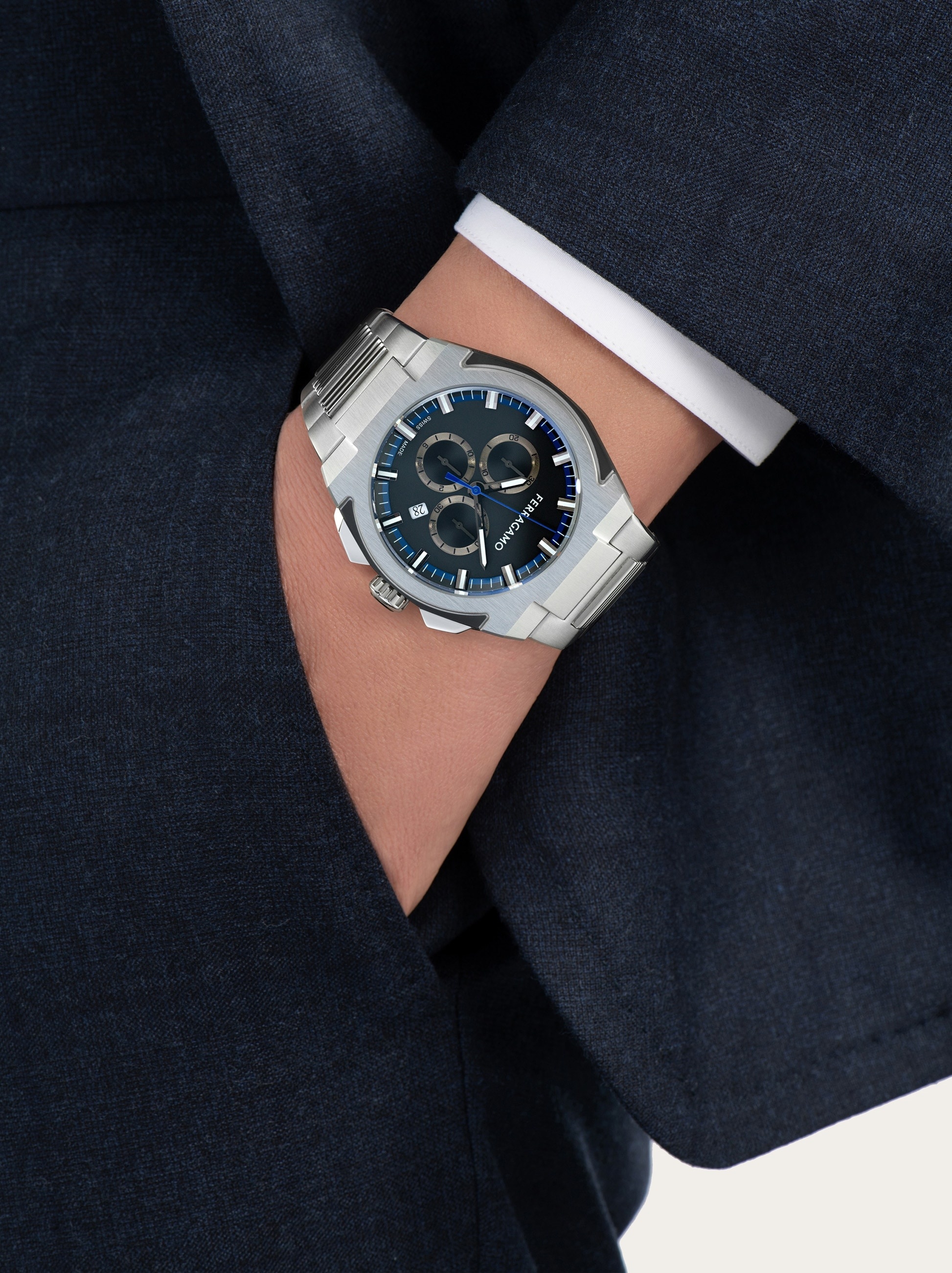 Ferragamo Supreme Chrono watch - 4